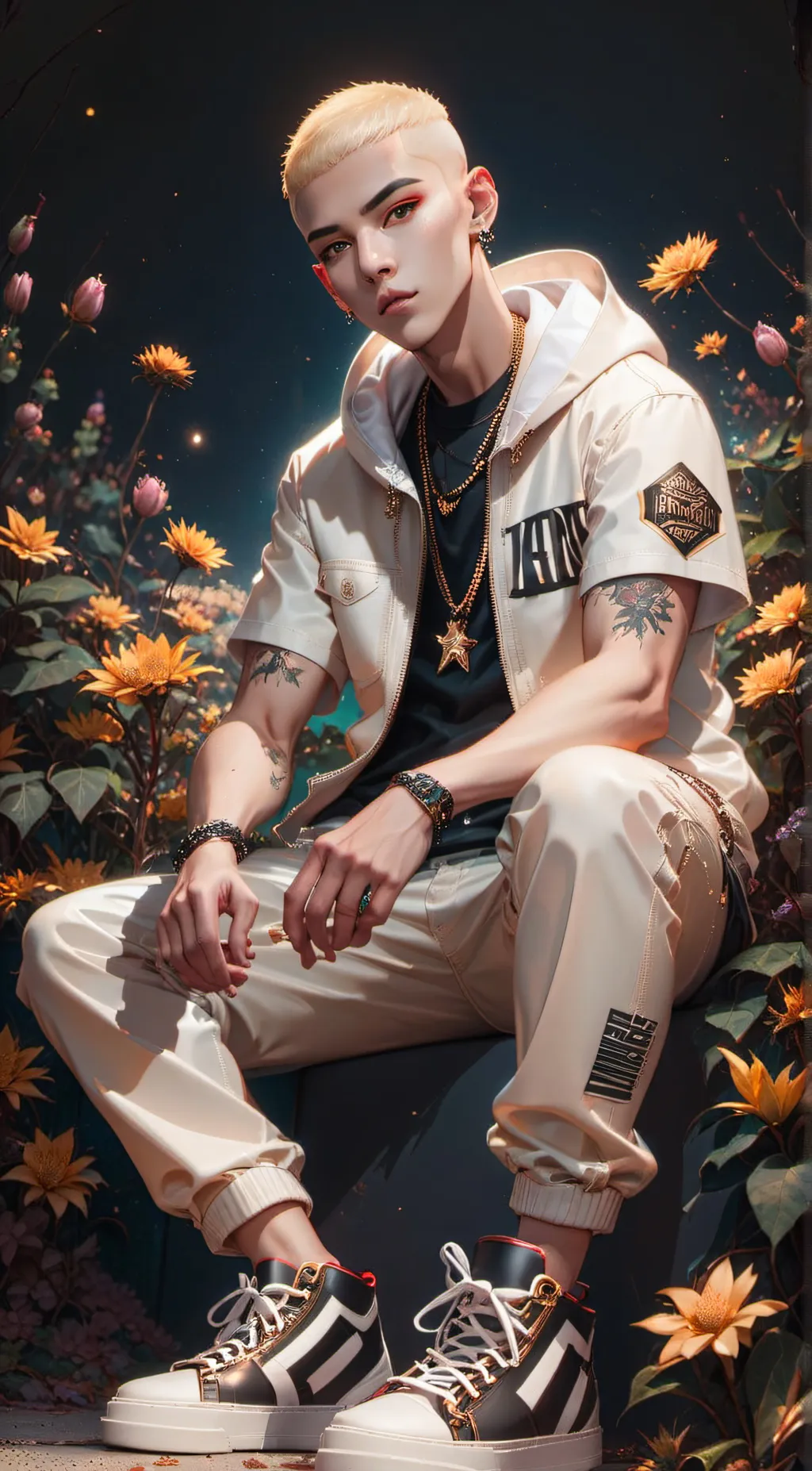 ai character: Aminen  background