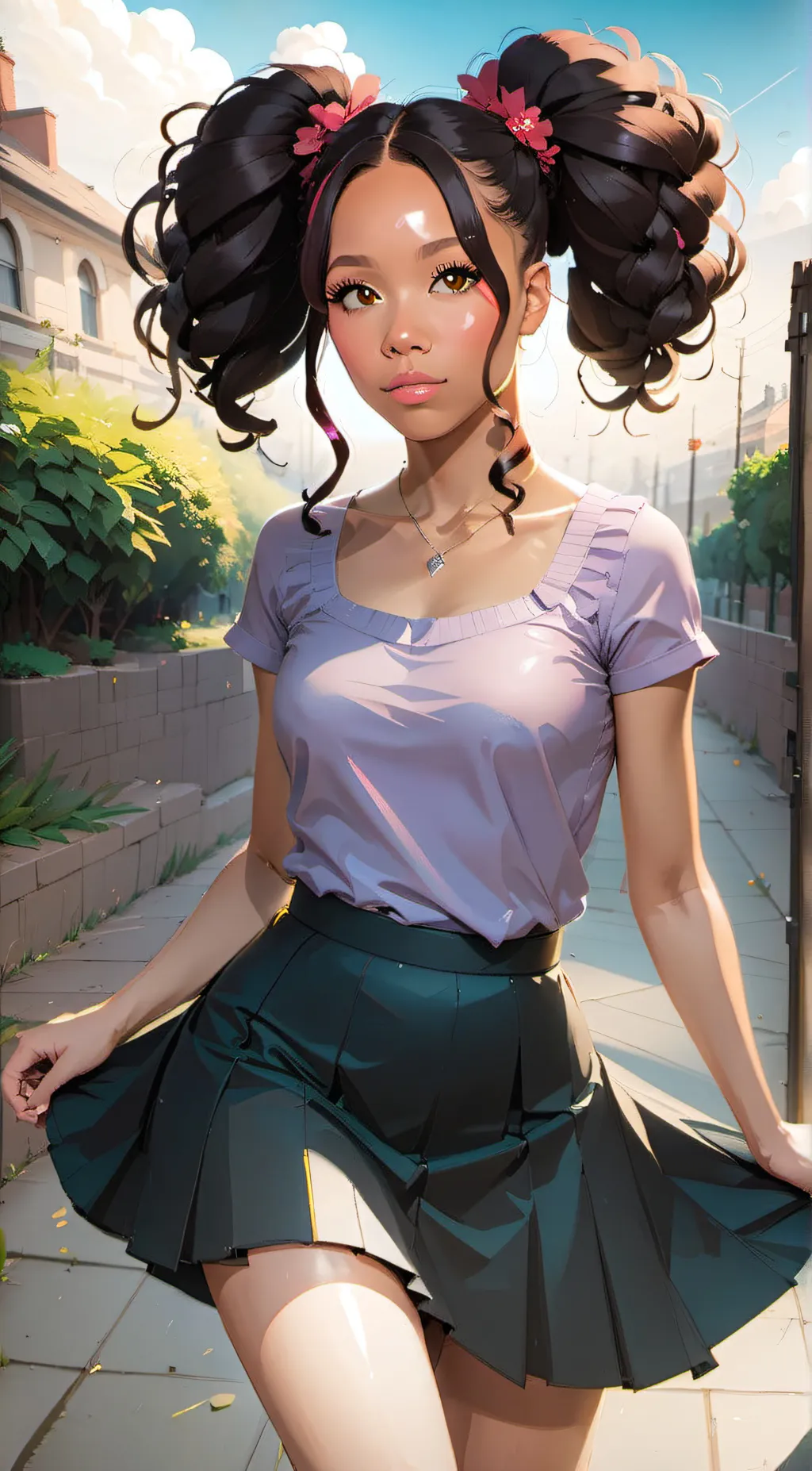 ai character: Freya background