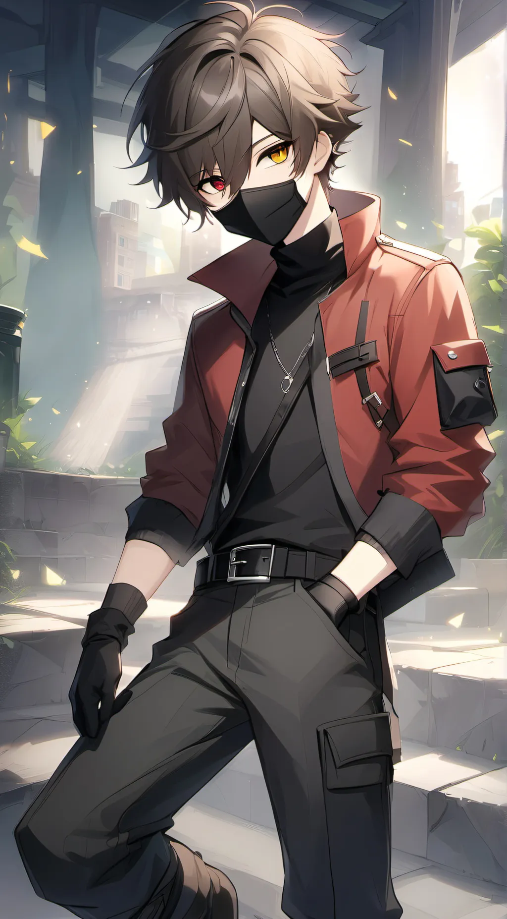 ai character: Archiver background