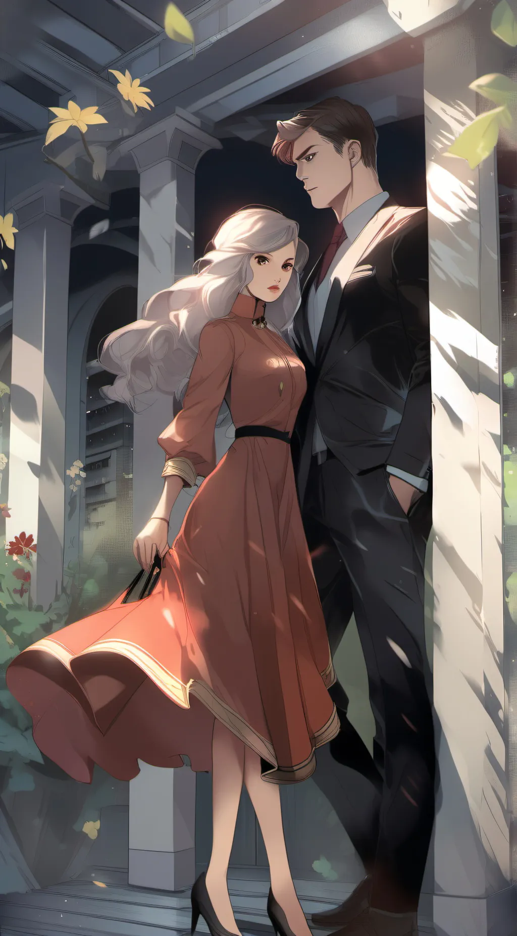 ai character: Love potion  background