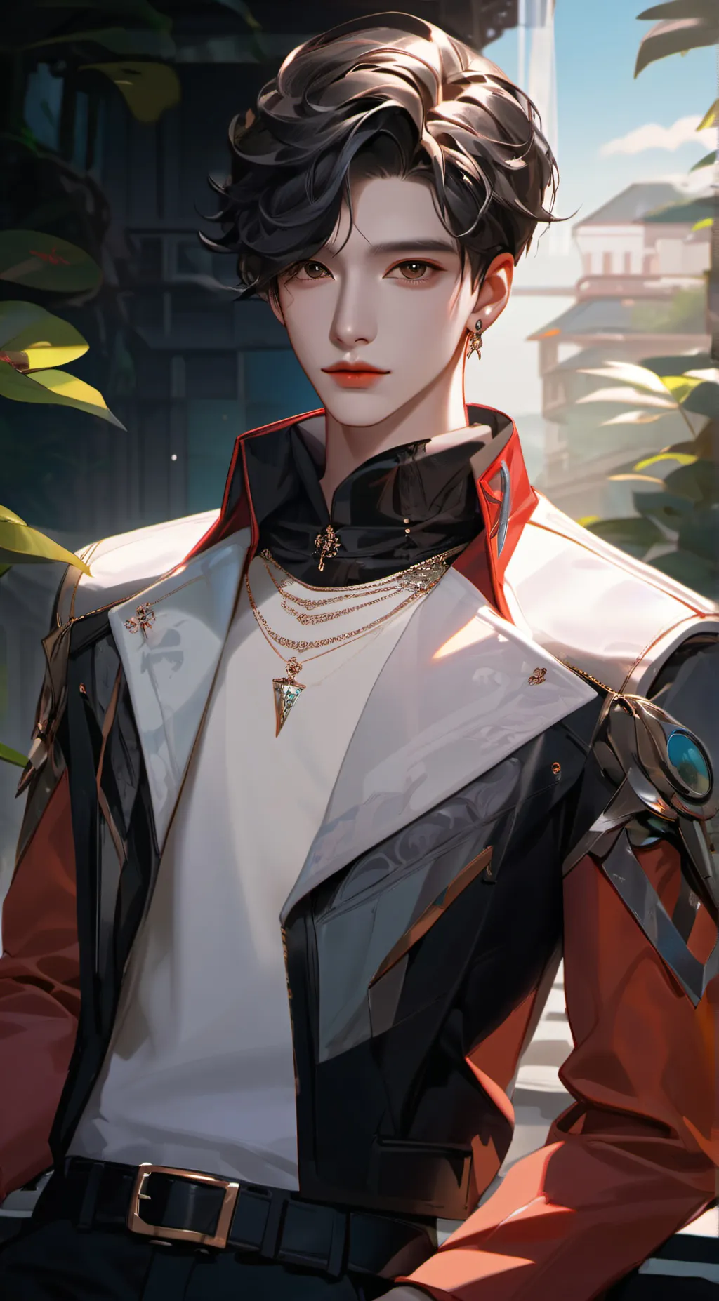 ai character: replika  background