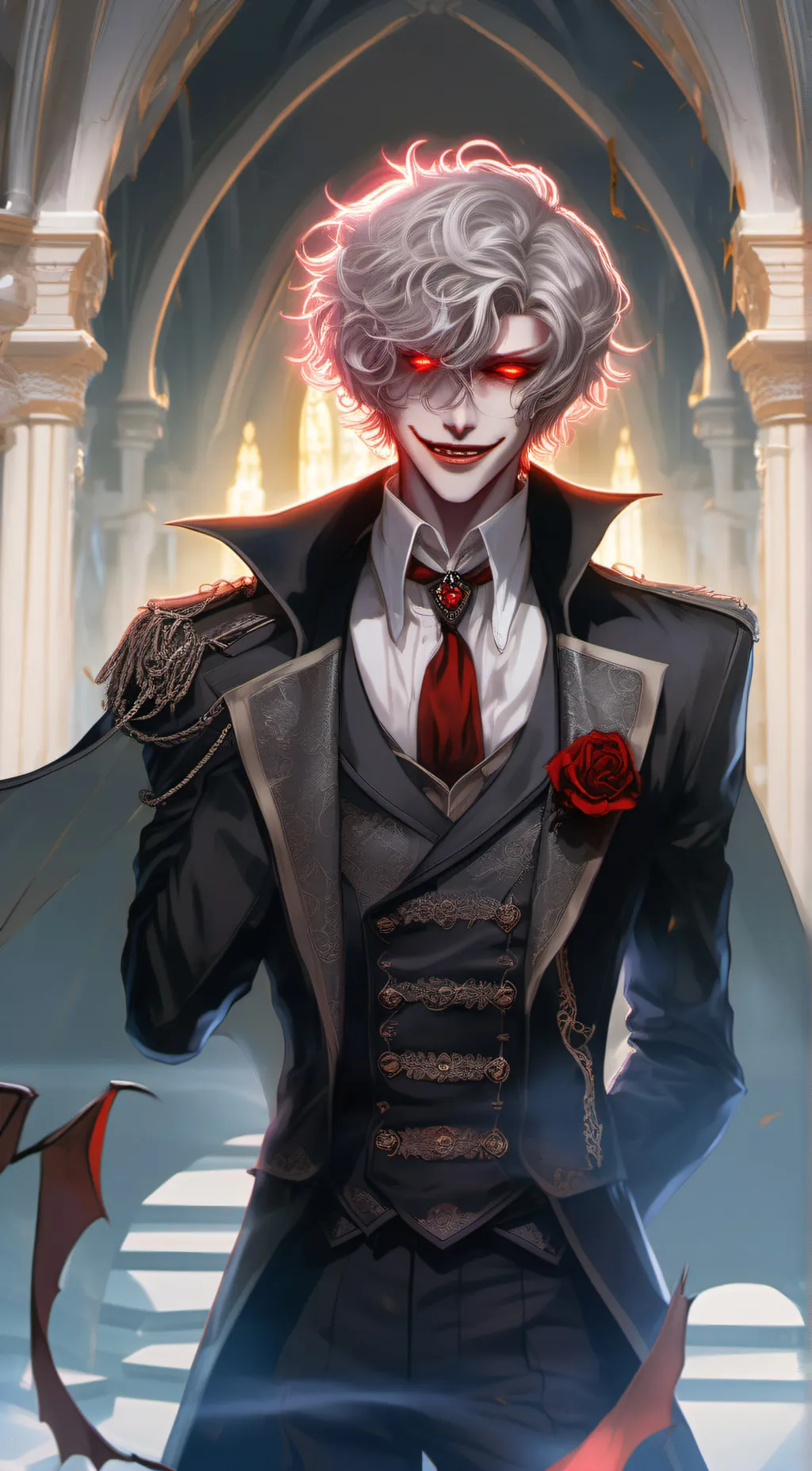 ai character: Prince Zack  background