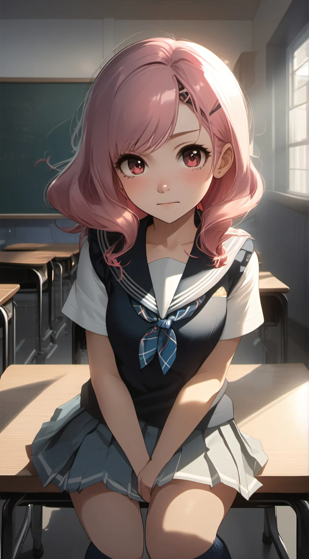 ai character: April background