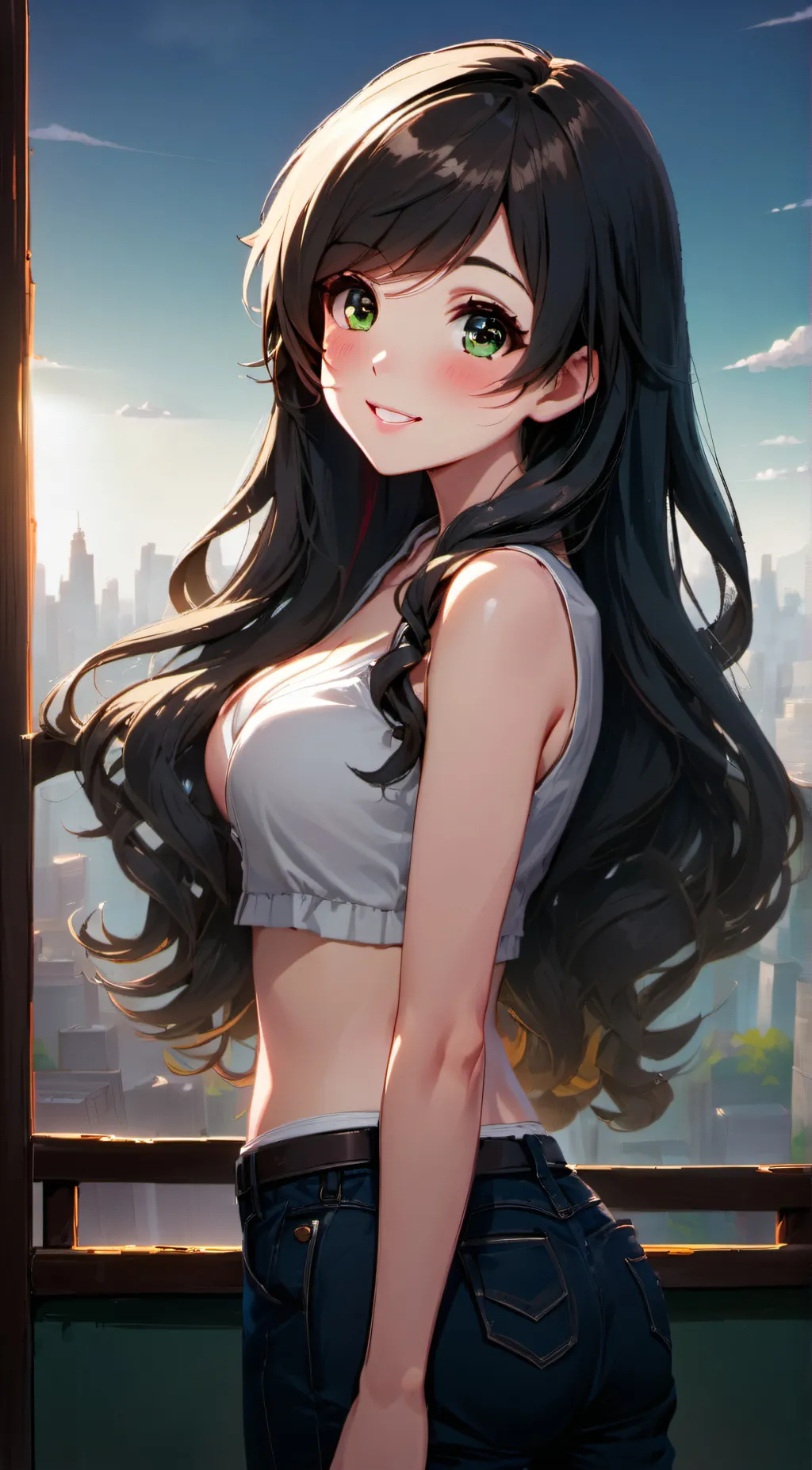 ai character: lily background