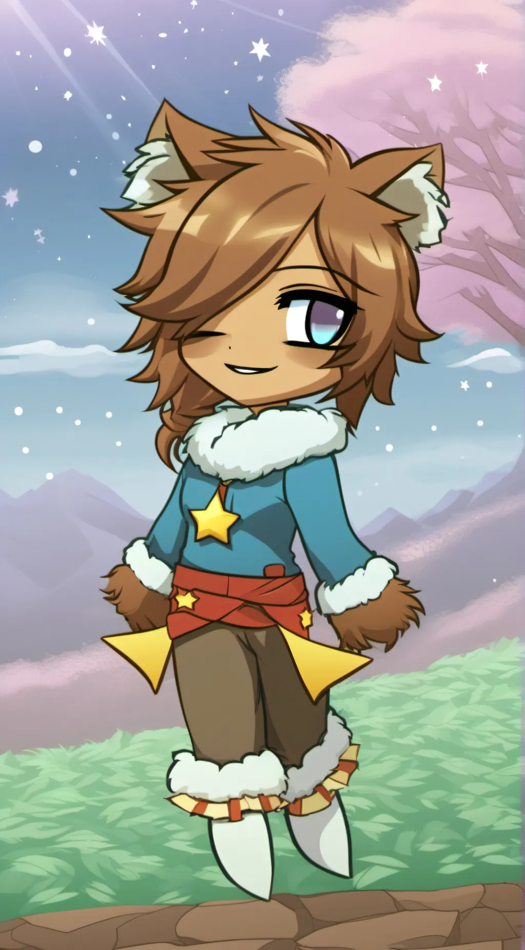 ai character: Starla background