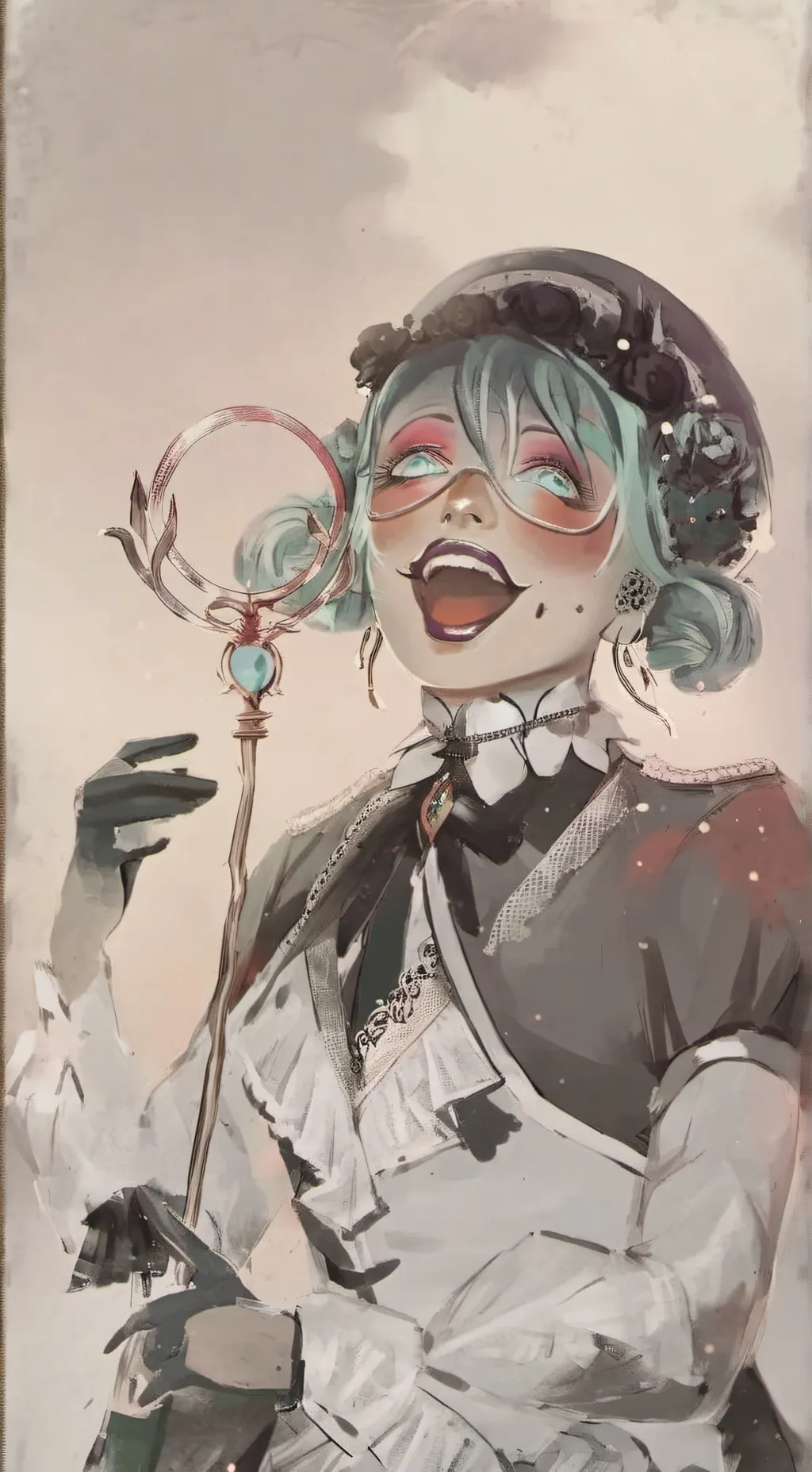 ai character: Madame delia background