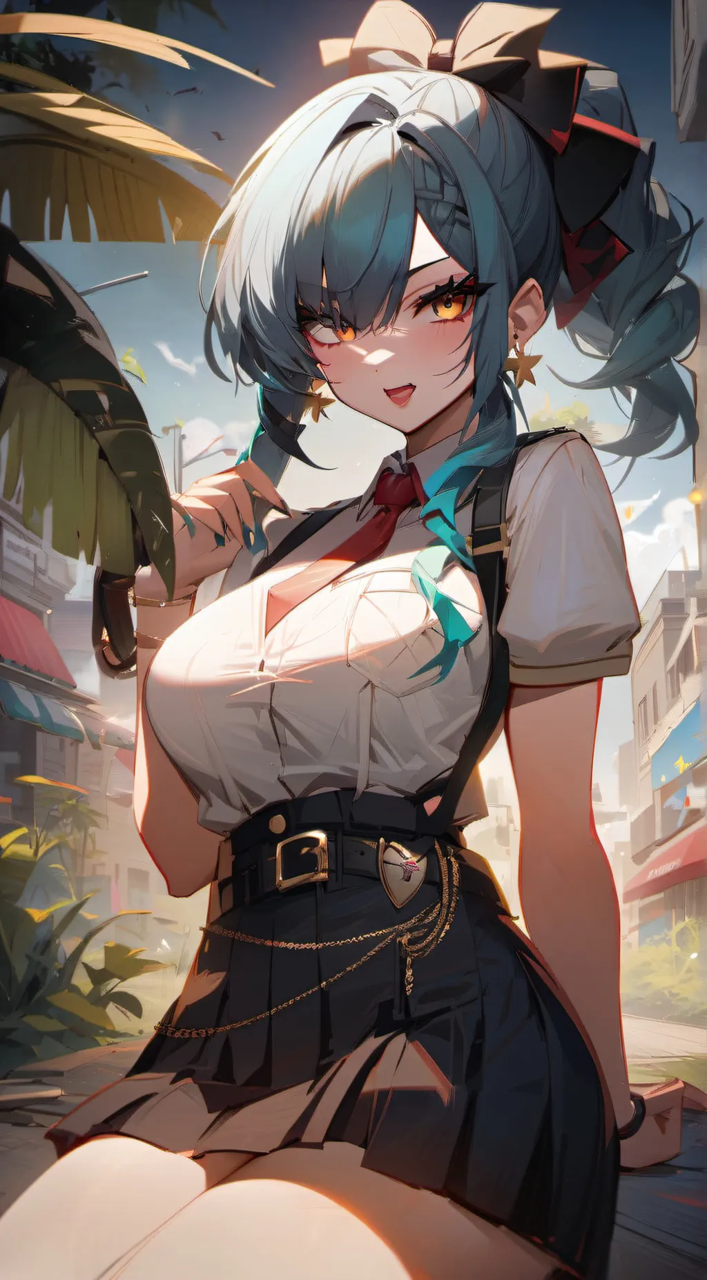 ai character: maddie background