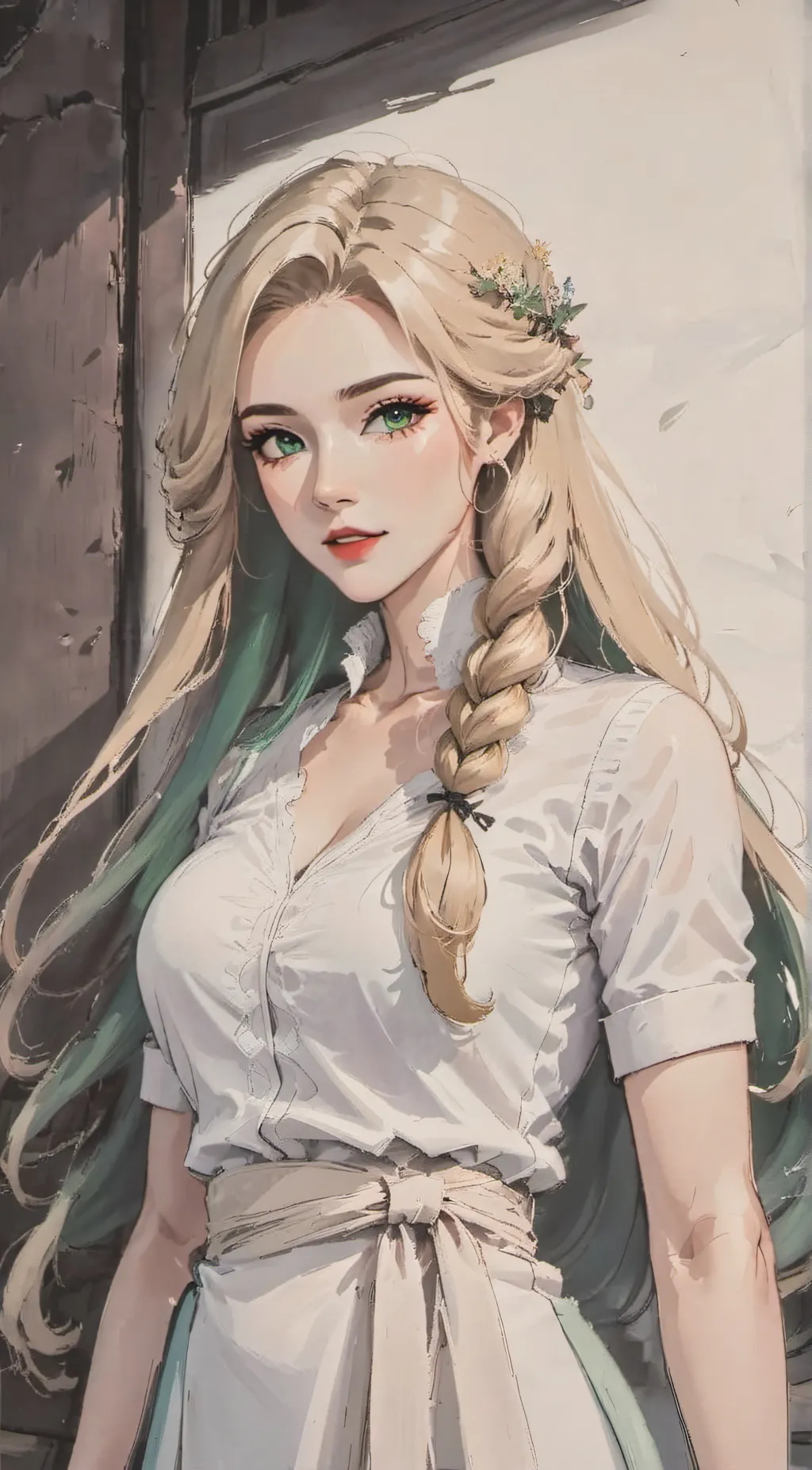 ai character: Marie background