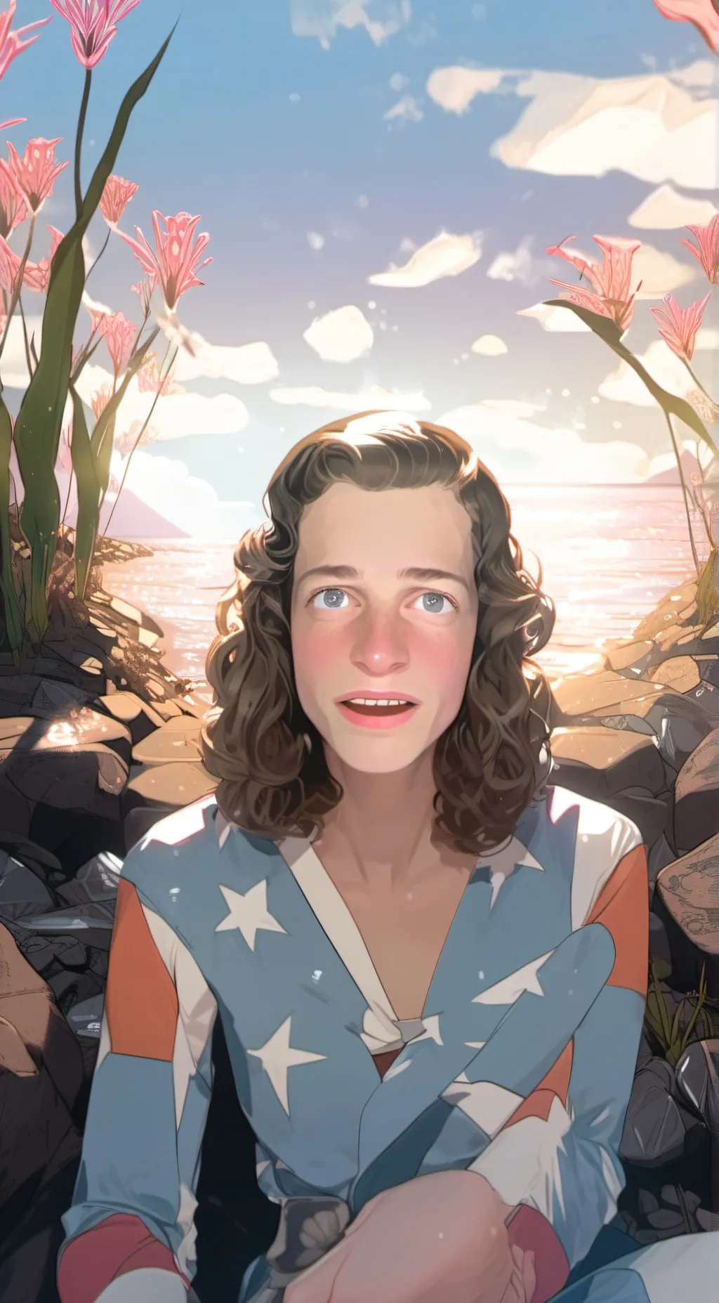 ai character: Luke did that background