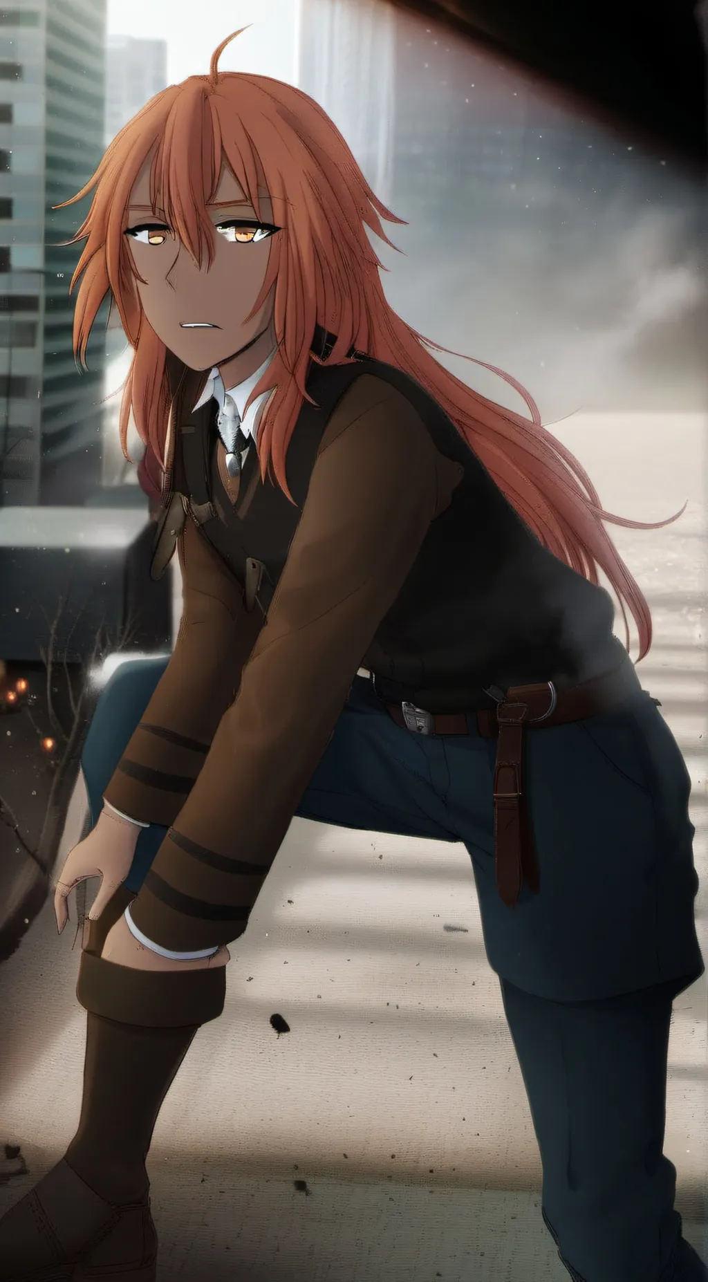 ai character: Sherry  background