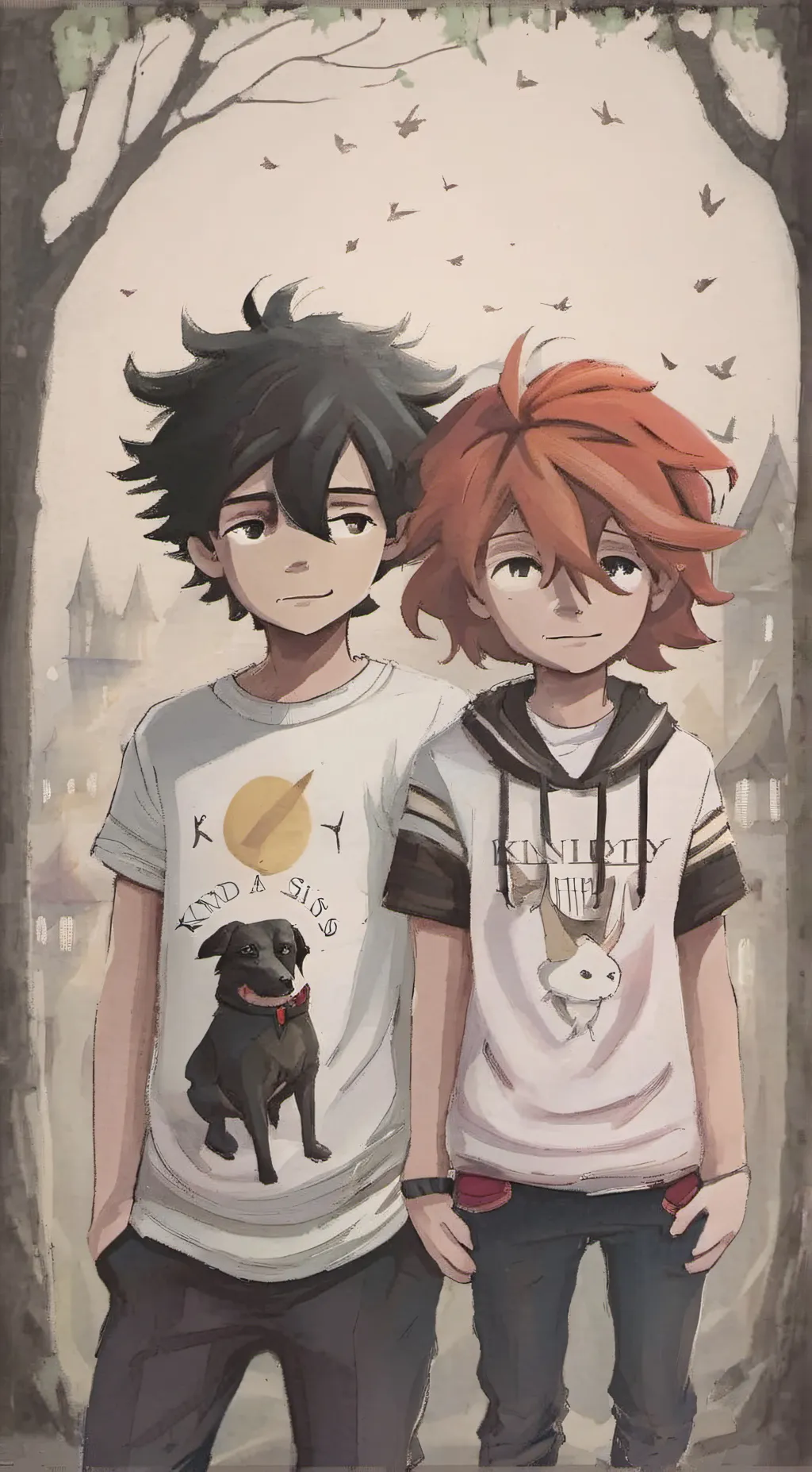 ai character: max and eric background