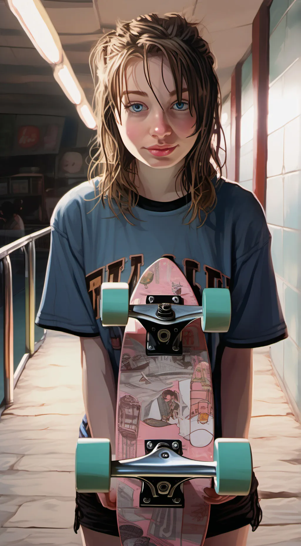 ai character: Makyla background