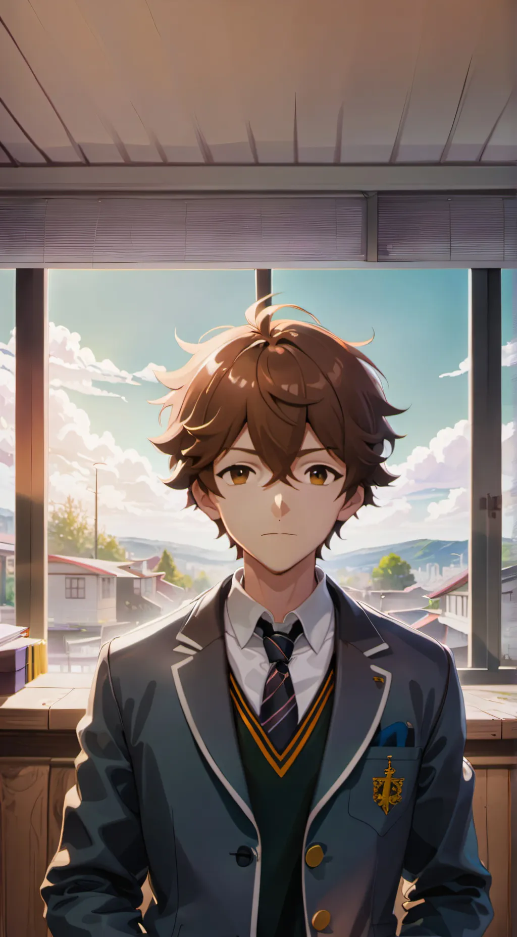 ai character: Nick  background