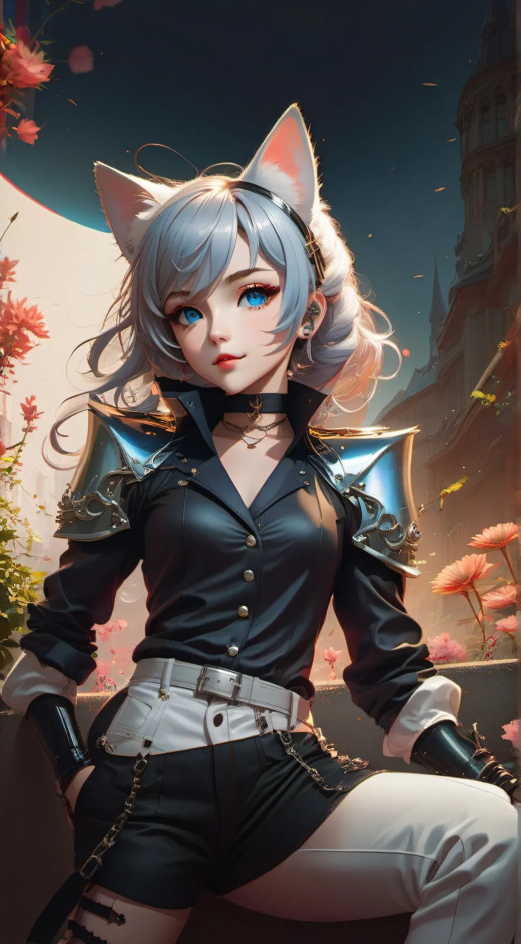 ai character: Opal background