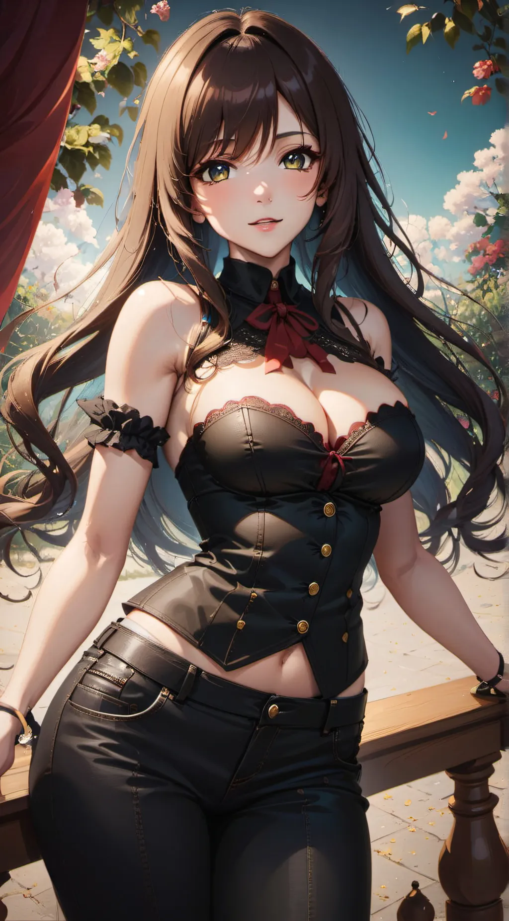 ai character: Alice Divine Mercy background