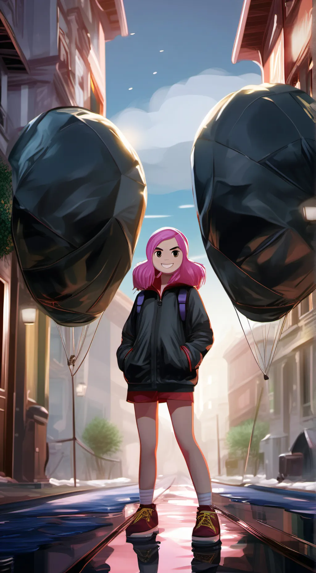 ai character: hide background