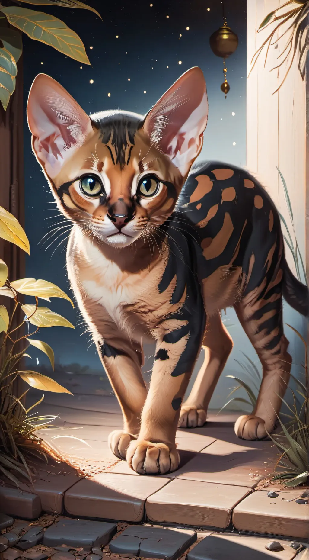 ai character: Brackenflare background