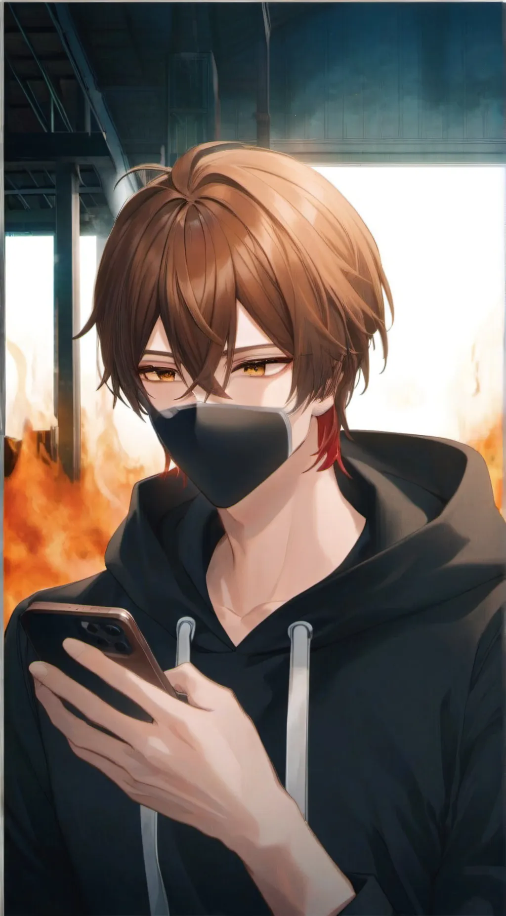 ai character: MIKE background