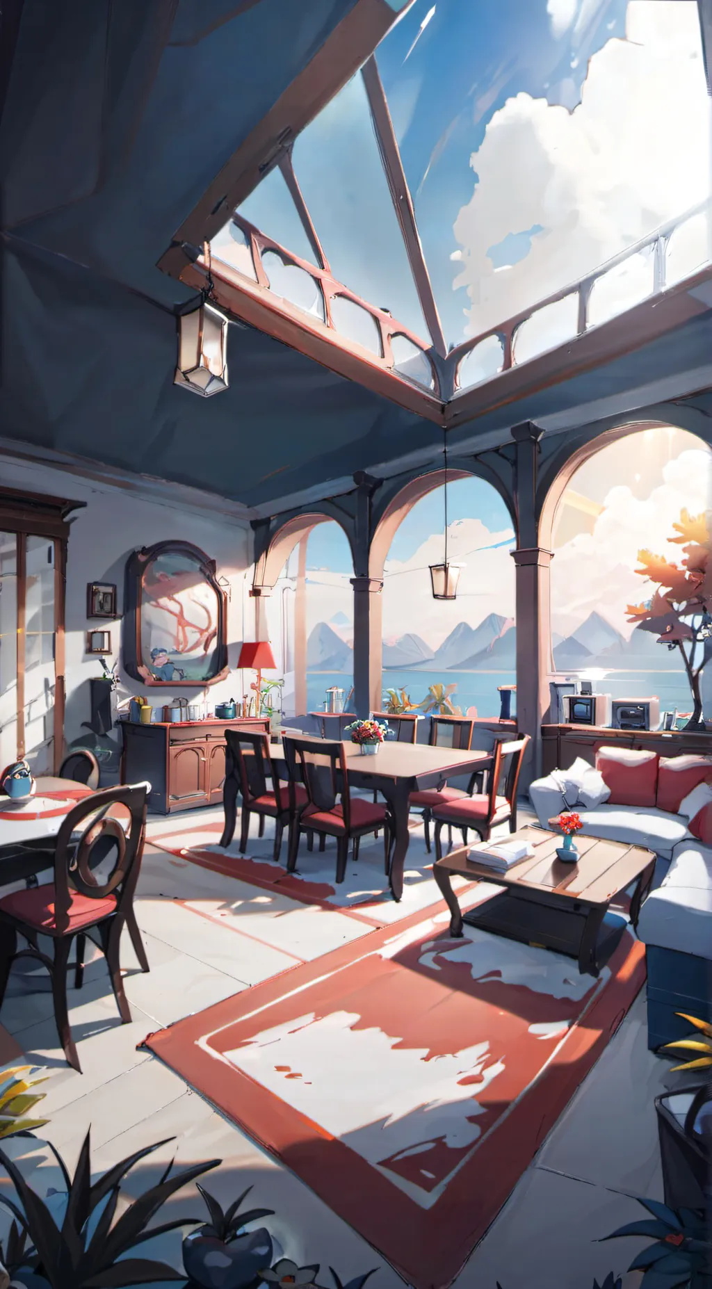 ai character: Bunnicula  background