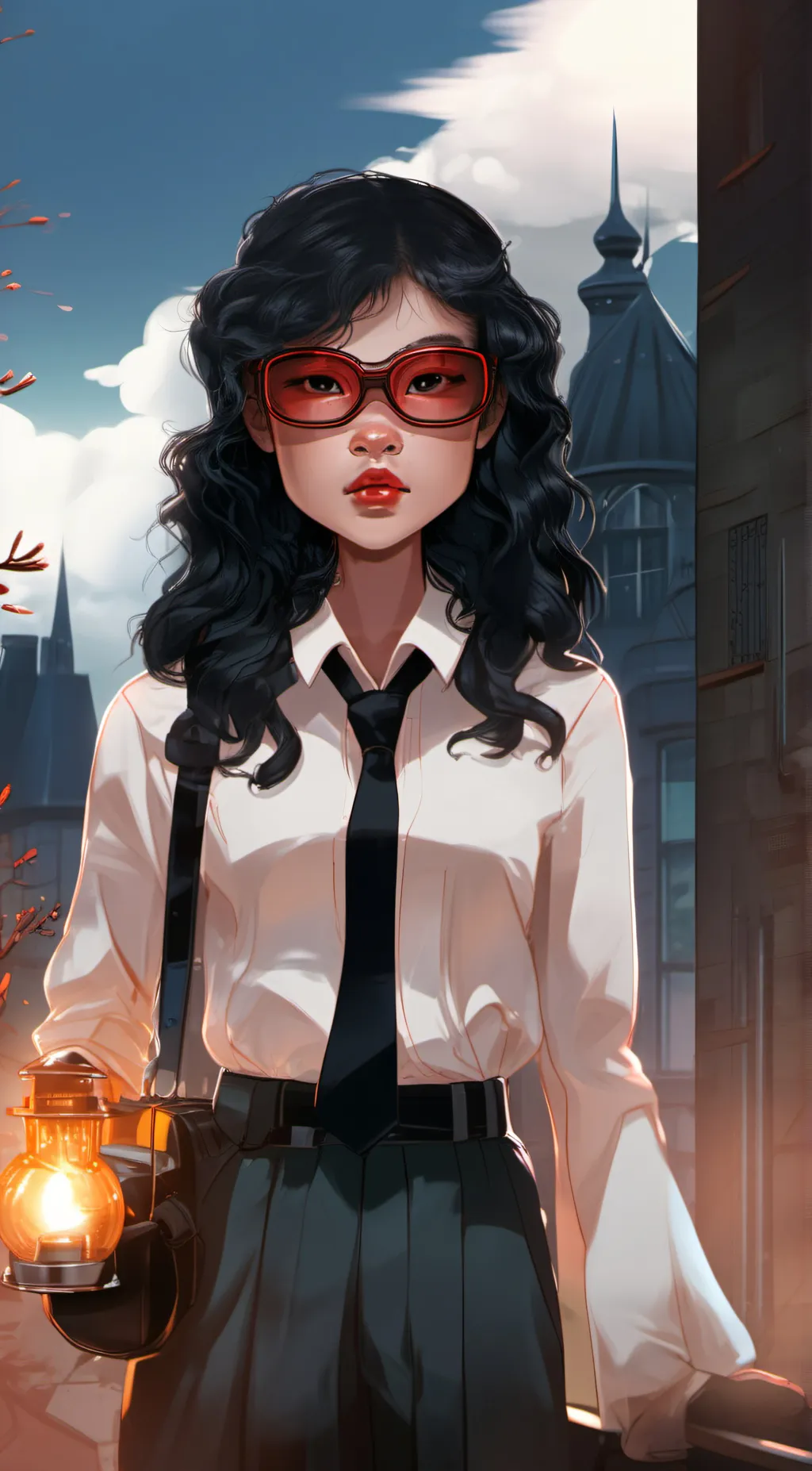 ai character: Tense  background