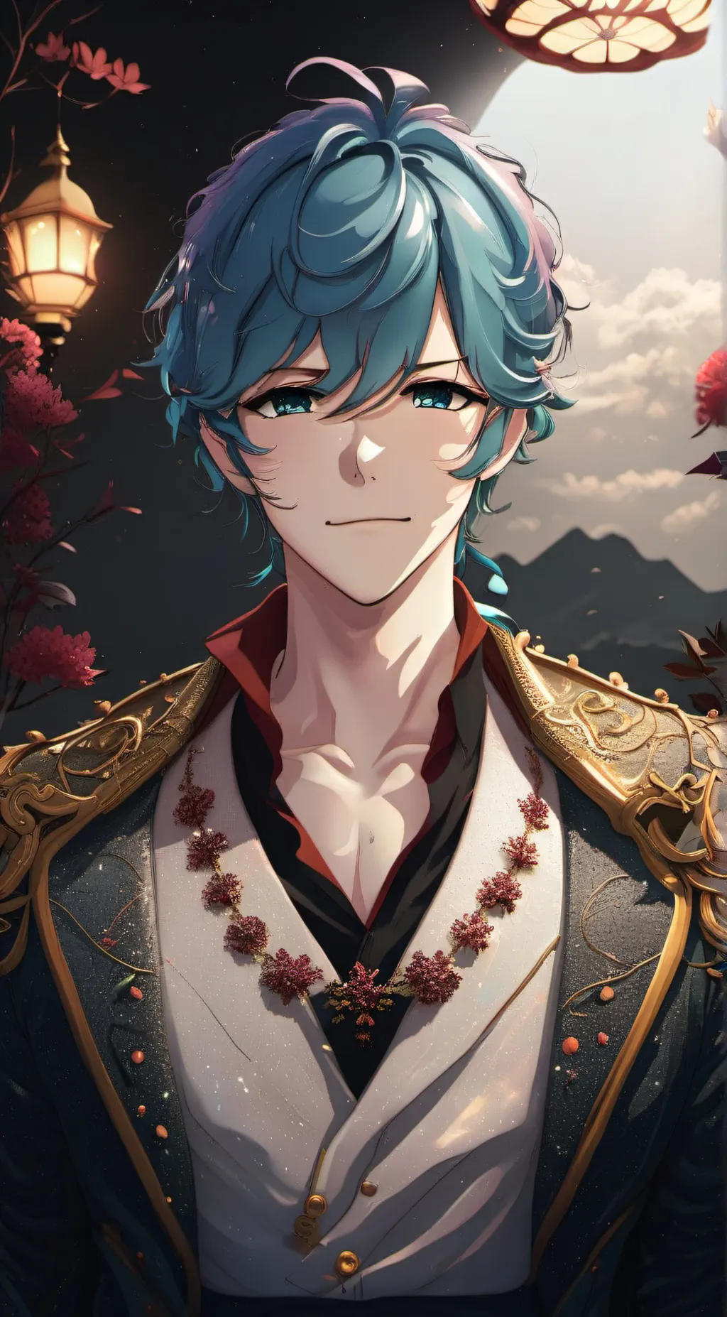 ai character: Nik  background