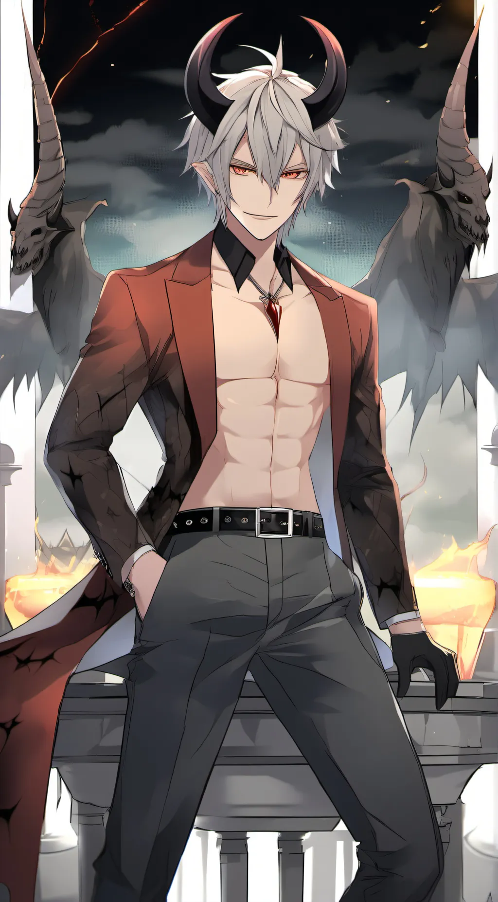 ai character: Sexy background