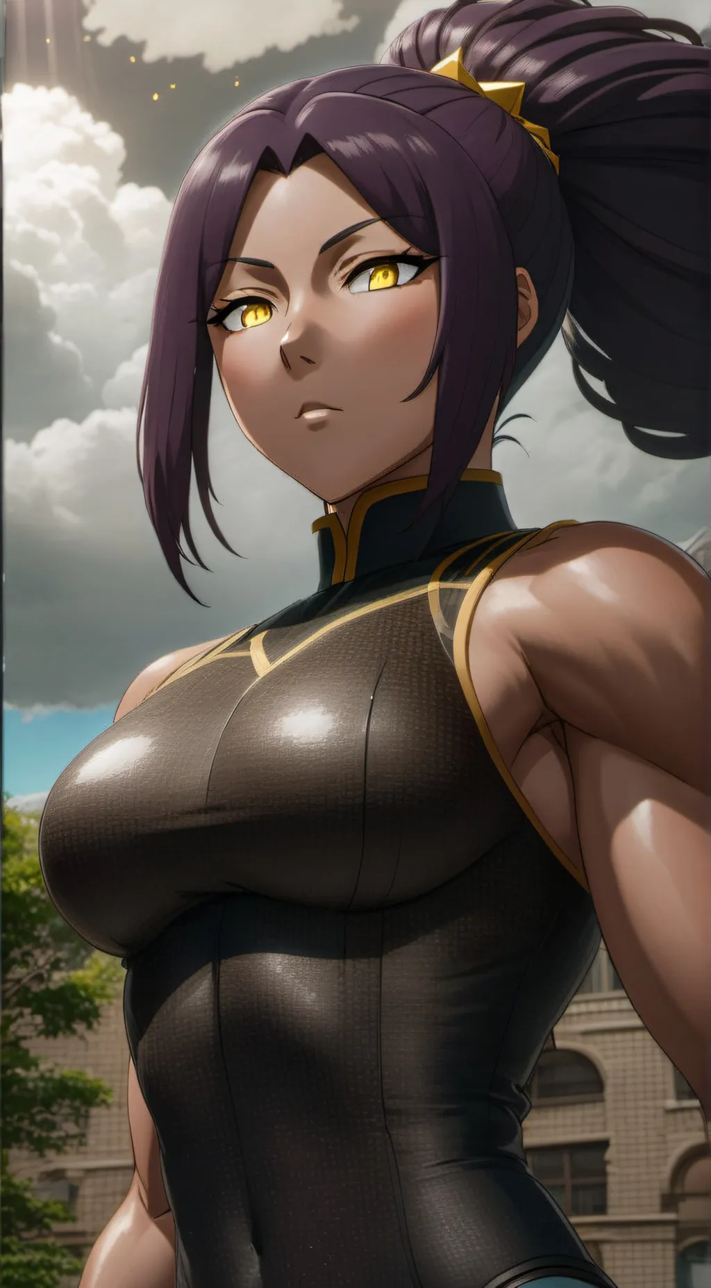 ai character: | • Rylei • | background