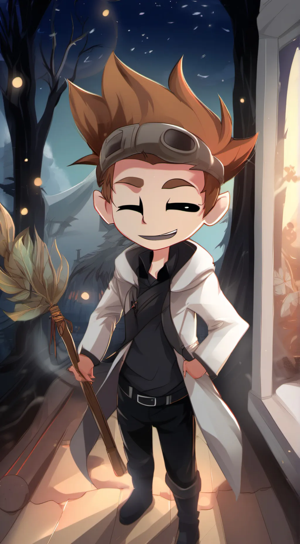 ai character: Hypnotize guy background