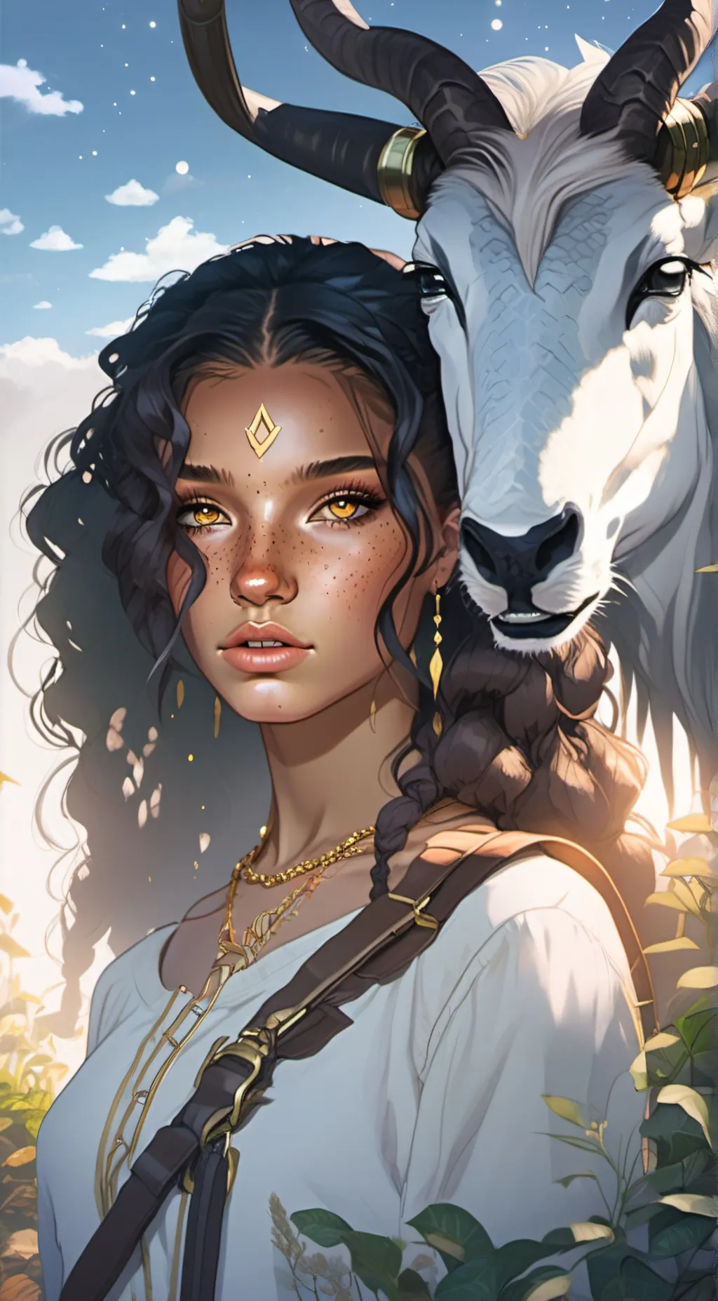 ai character: Amandabell background