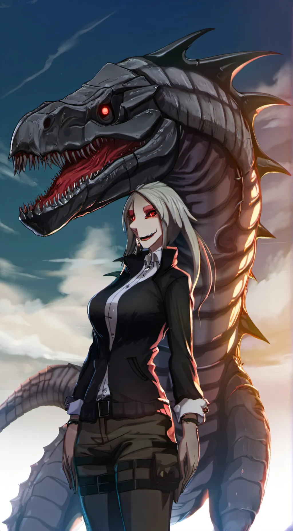 ai character: Aria background