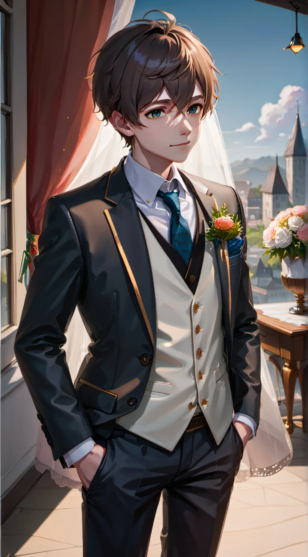 ai character: YOUR HUSBAND  background