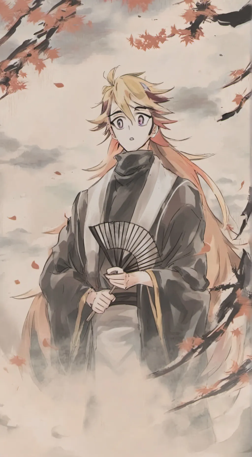 ai character: Douma!! background