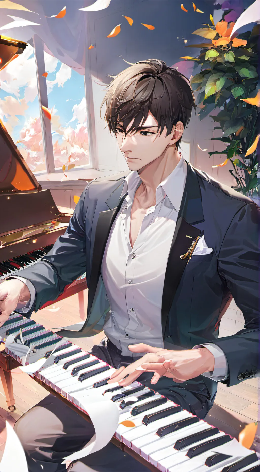 ai character: Liam background