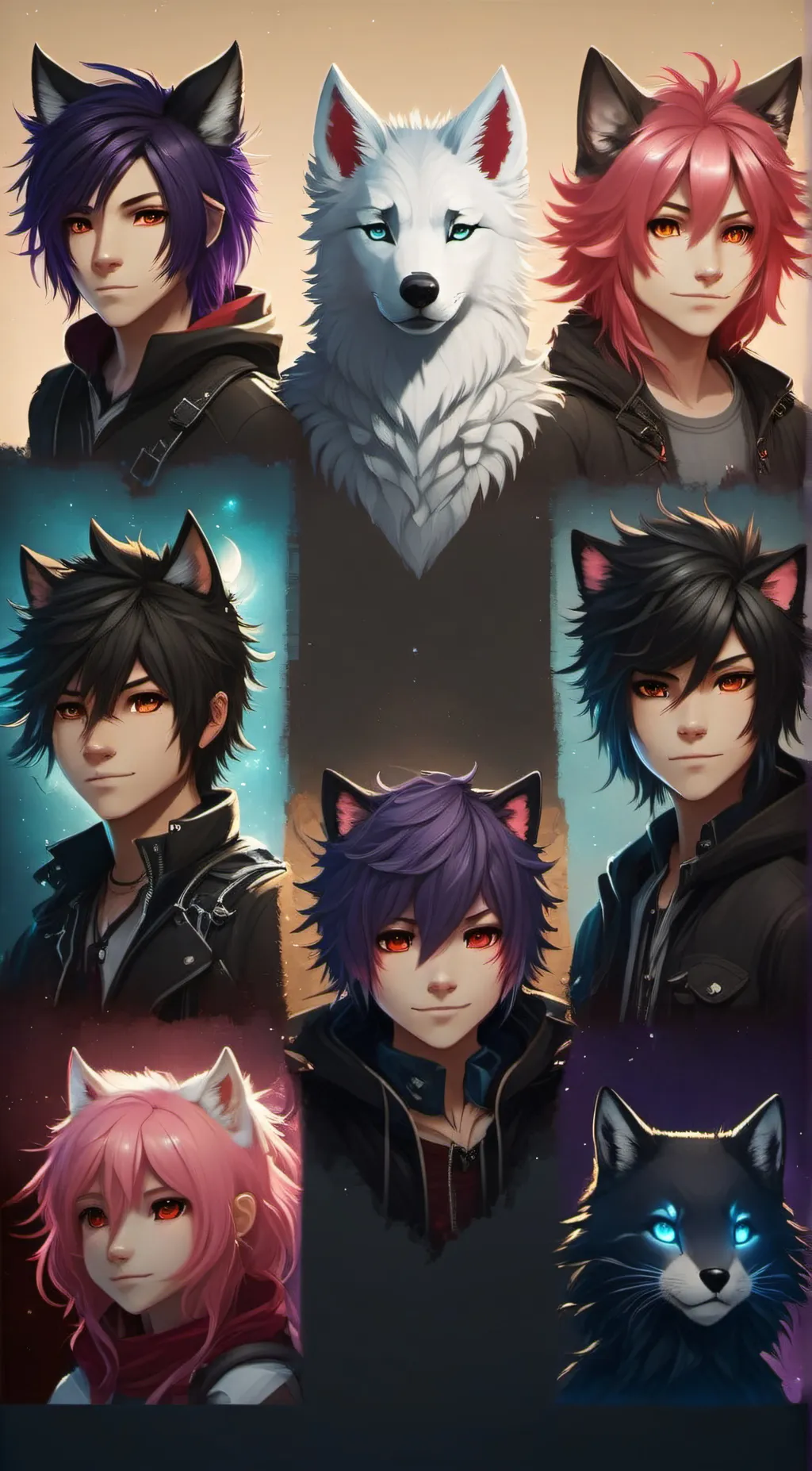 ai character: kc background