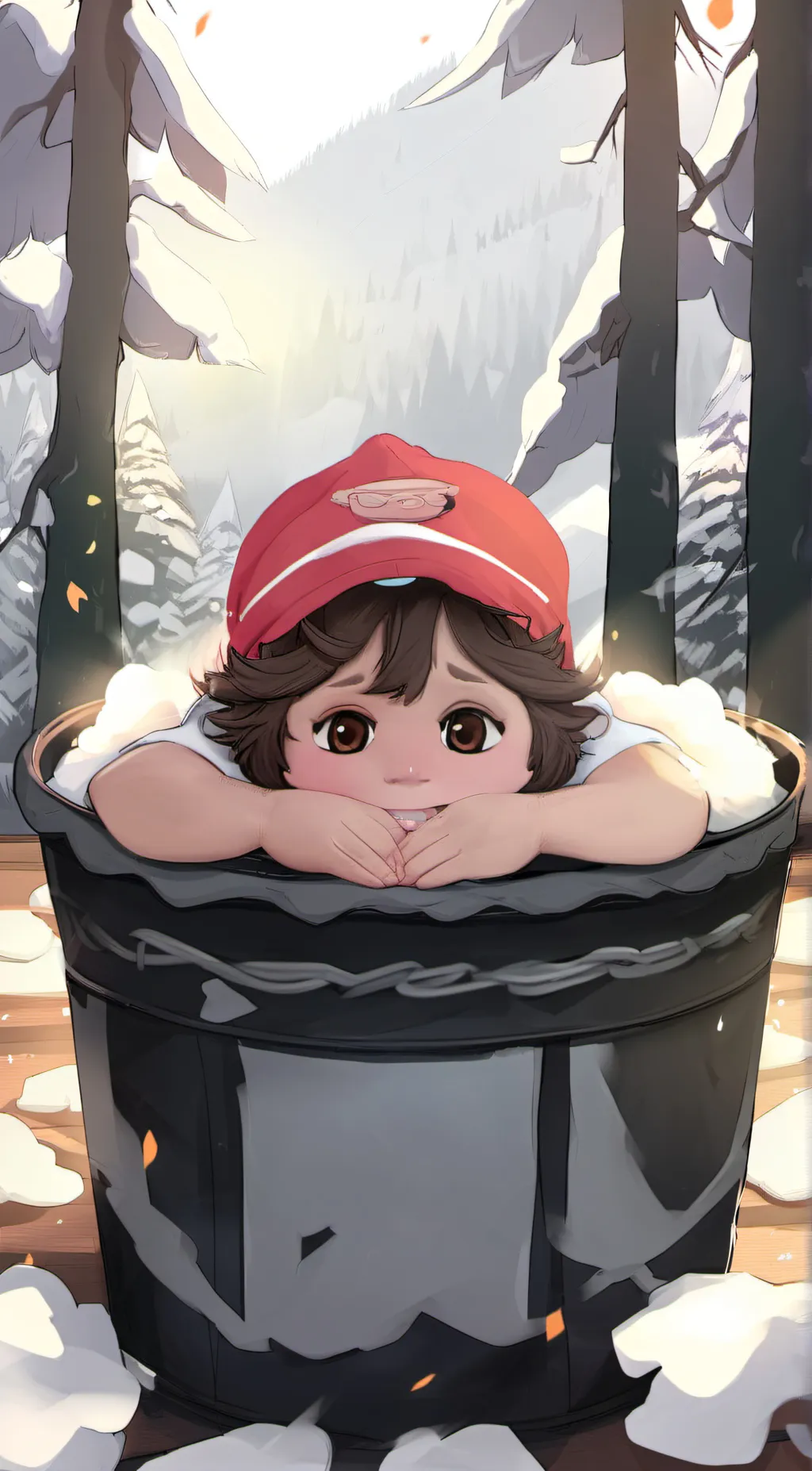 ai character: Liam rose background