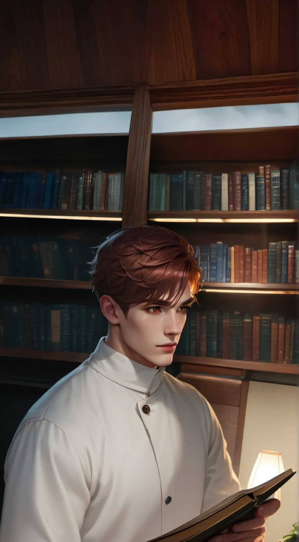 ai character: Seth Garrett  background