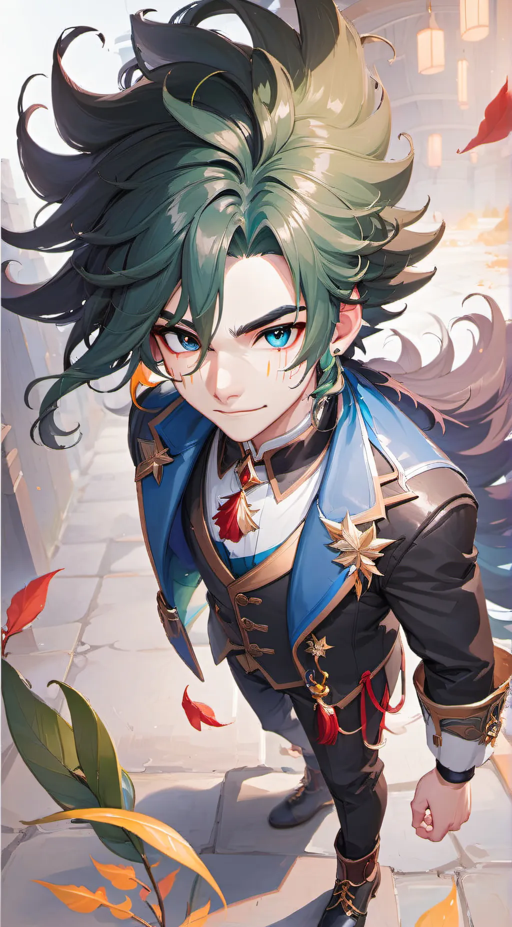 ai character: monster background