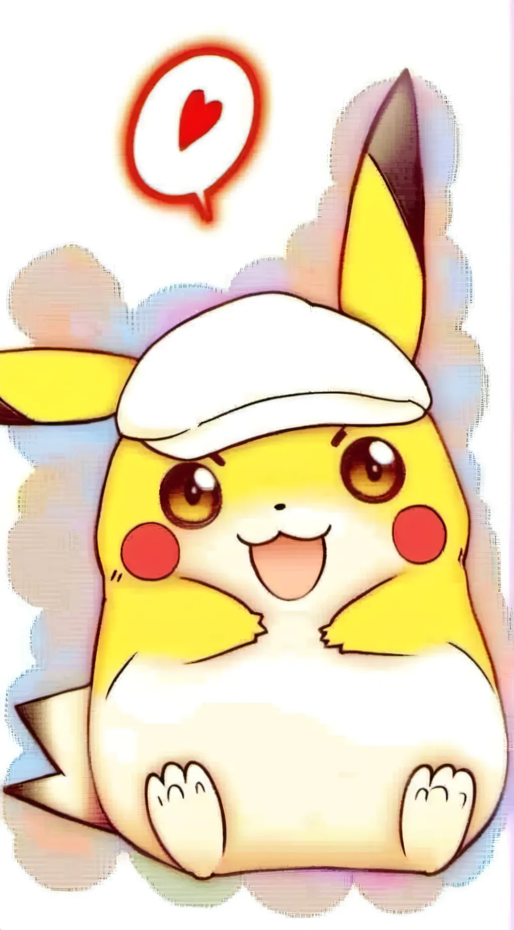 ai character: pikachu  background