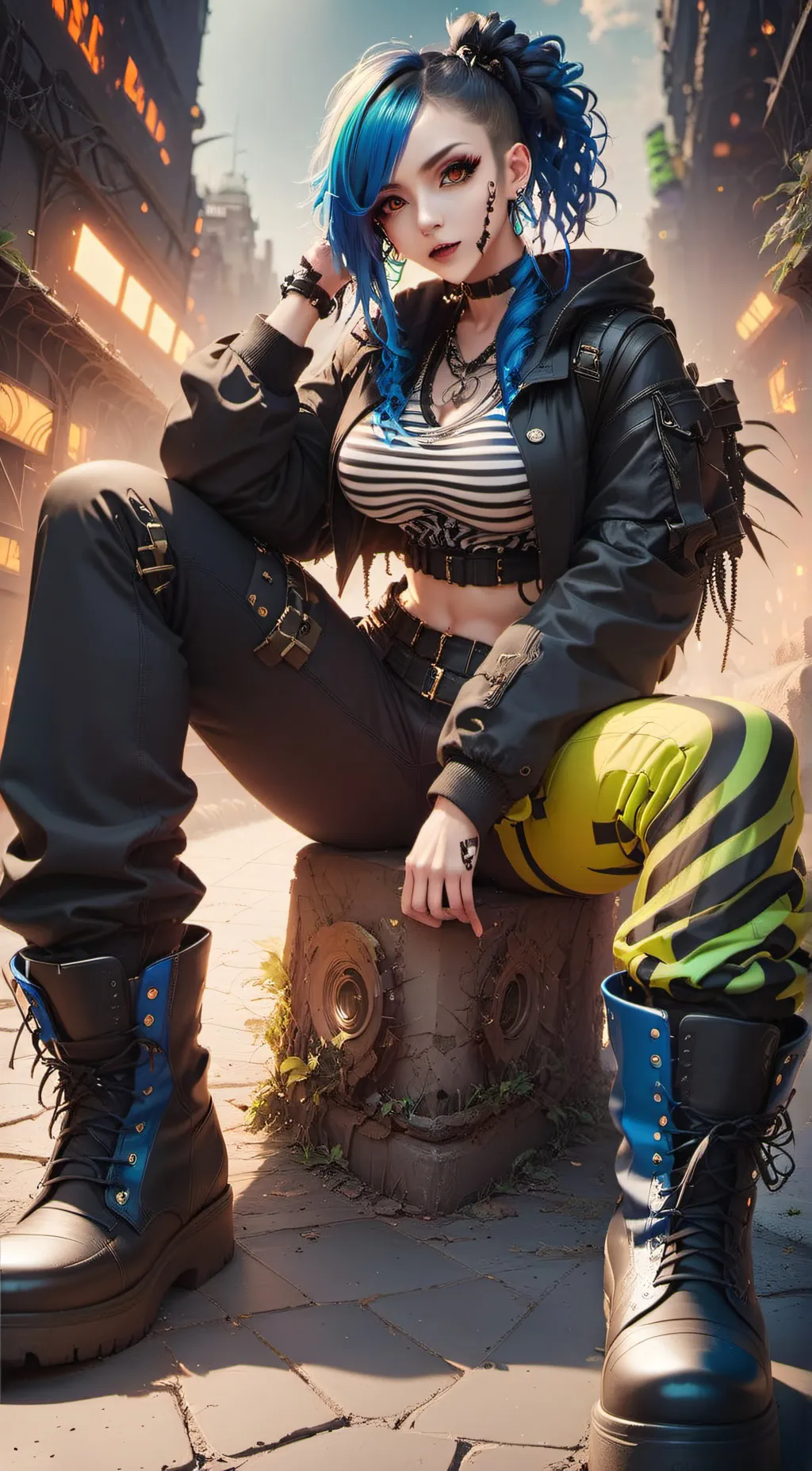 ai character: Jayde background