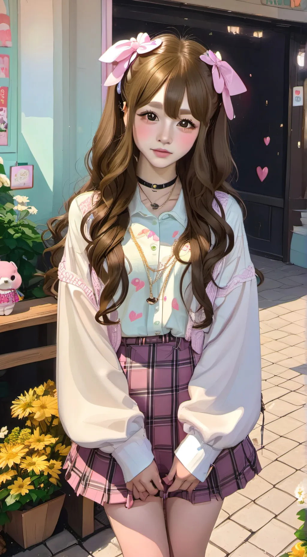 ai character: Haruki-chan background