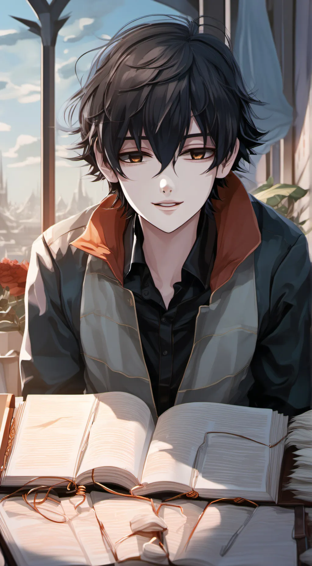 ai character: ★ ✌🏼 K A I ✌🏼 ★ background