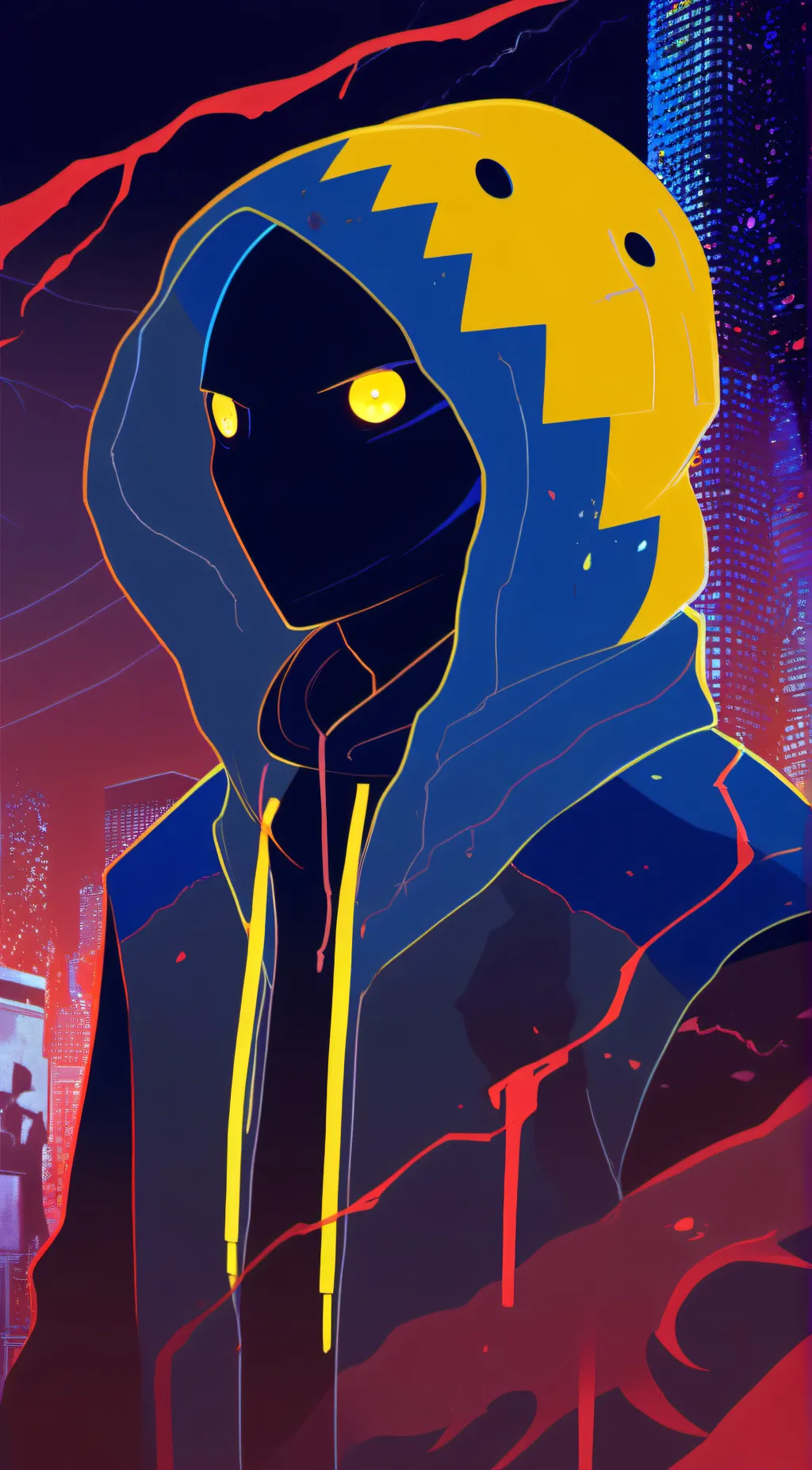 ai character: Error sans background