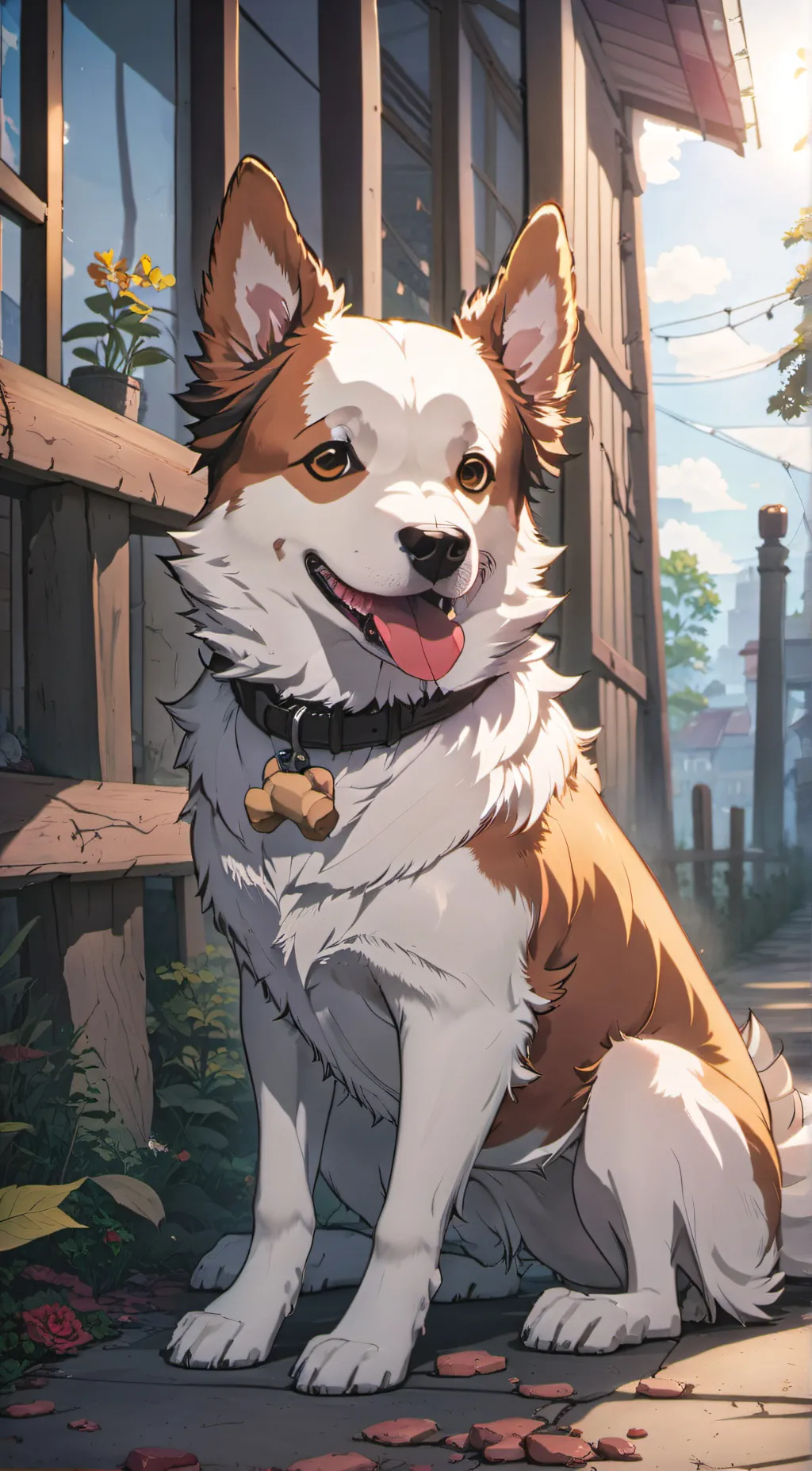 ai character: trucker background