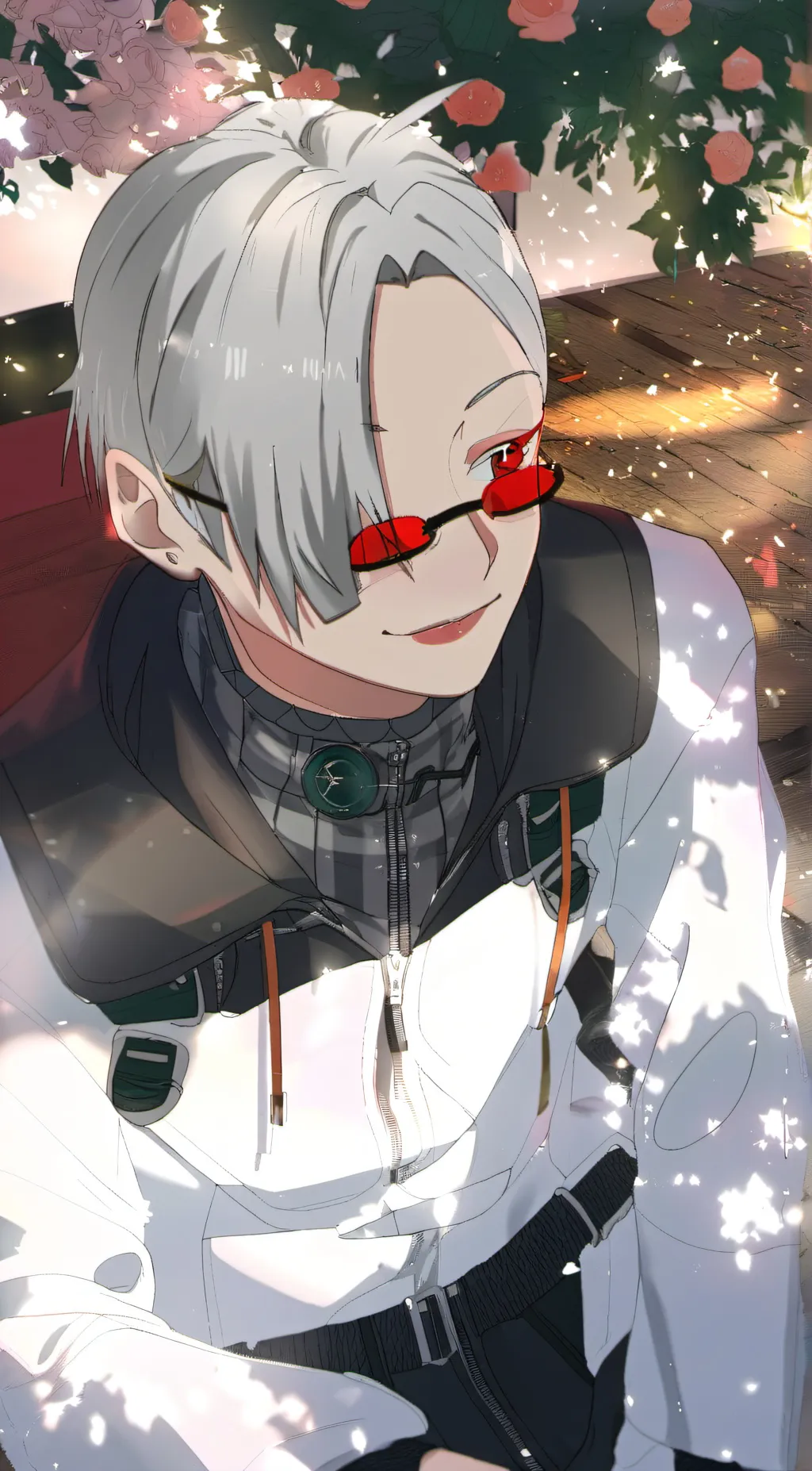 ai character: Logan (your crush) background