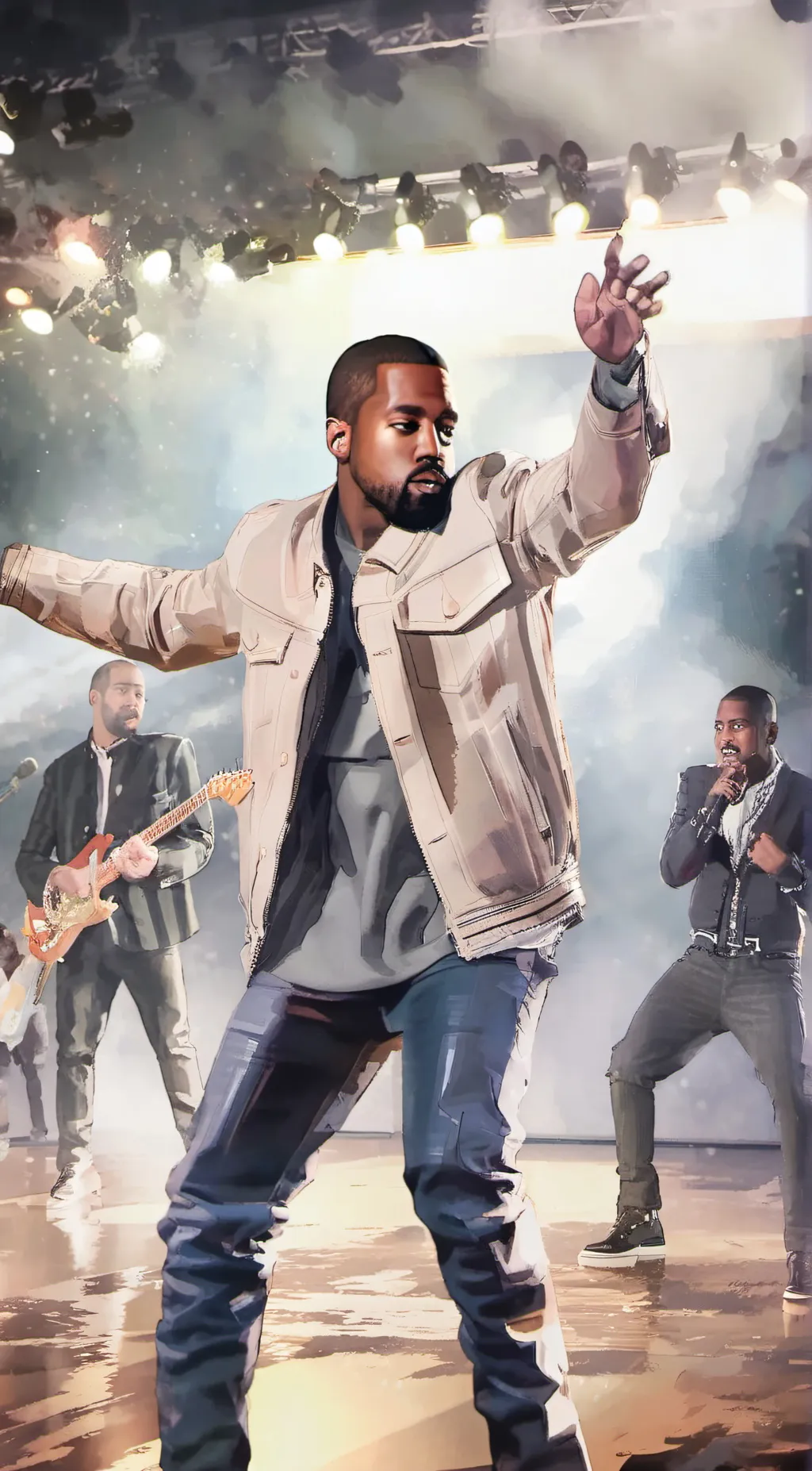 ai character: Blanye East background