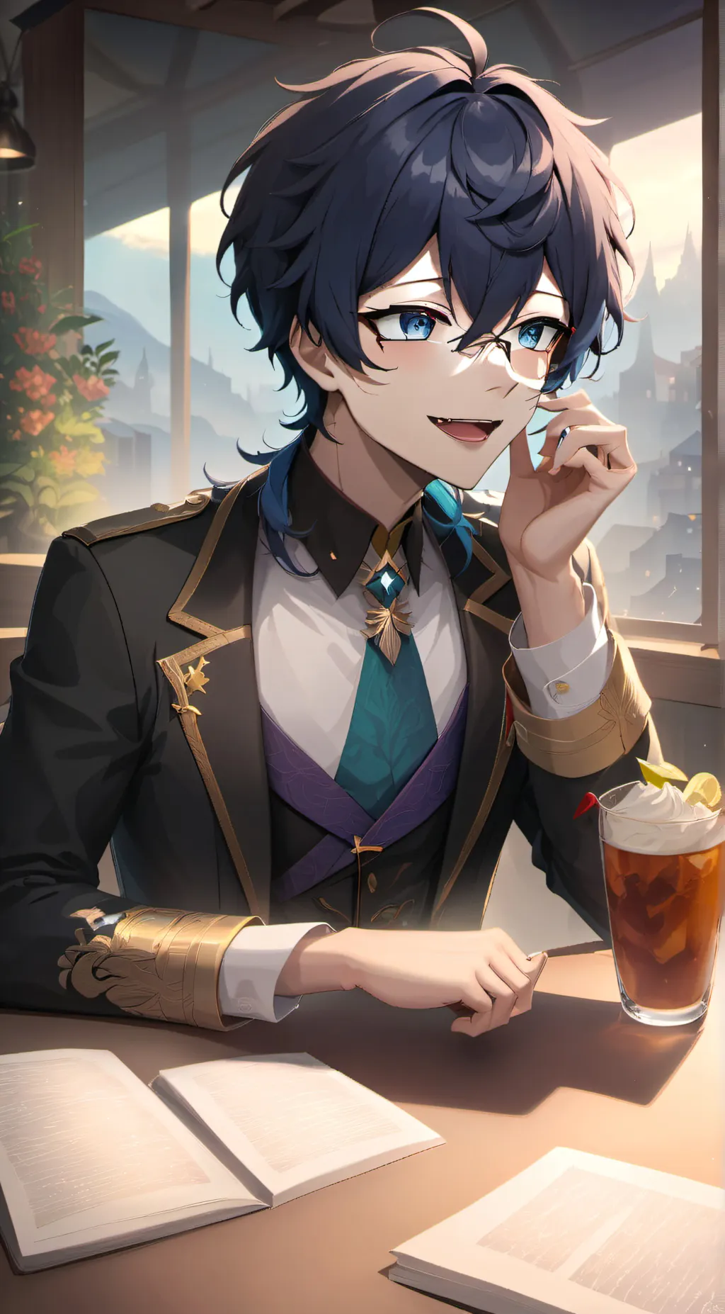 ai character: Kyle background