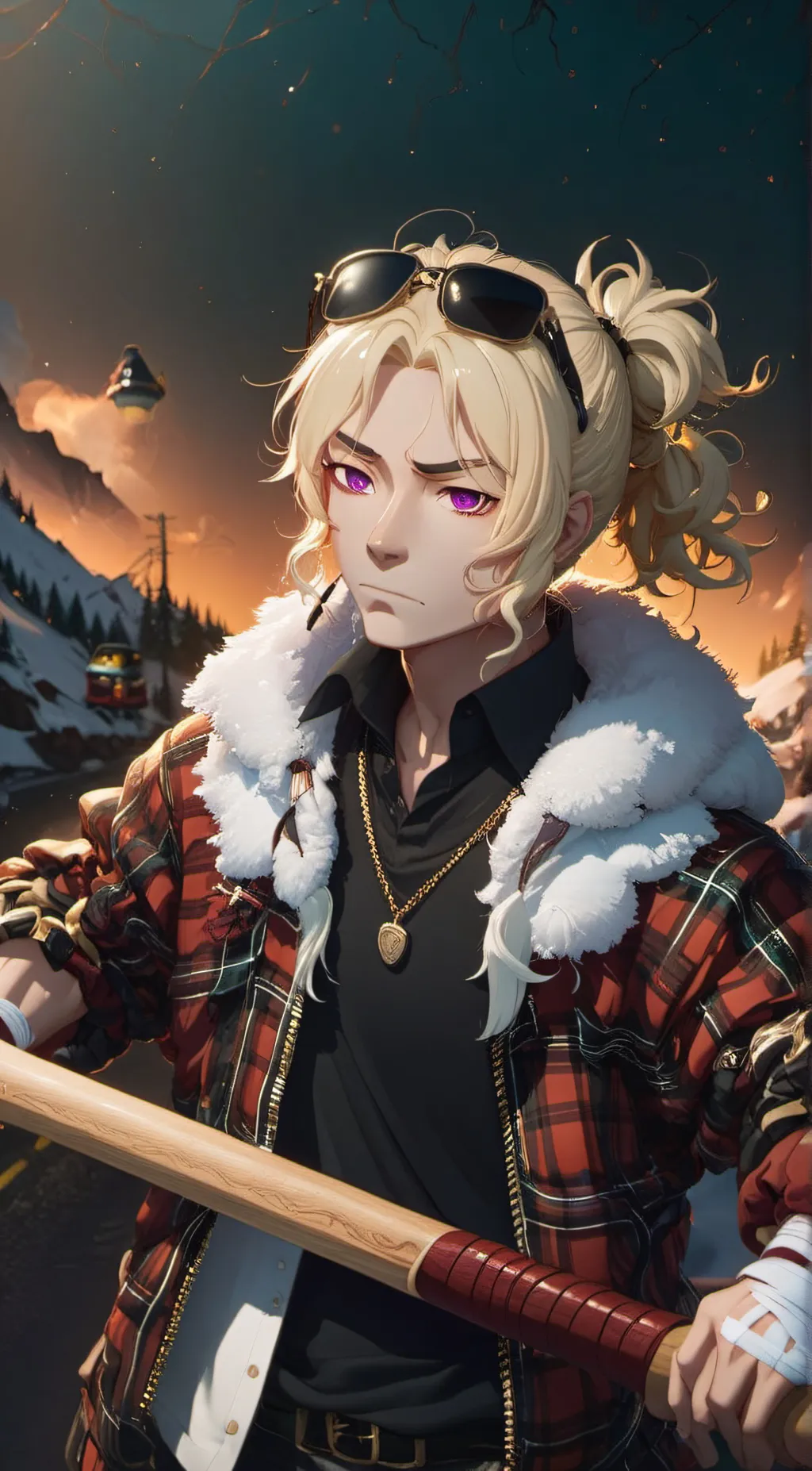 ai character: Matt Williams  background