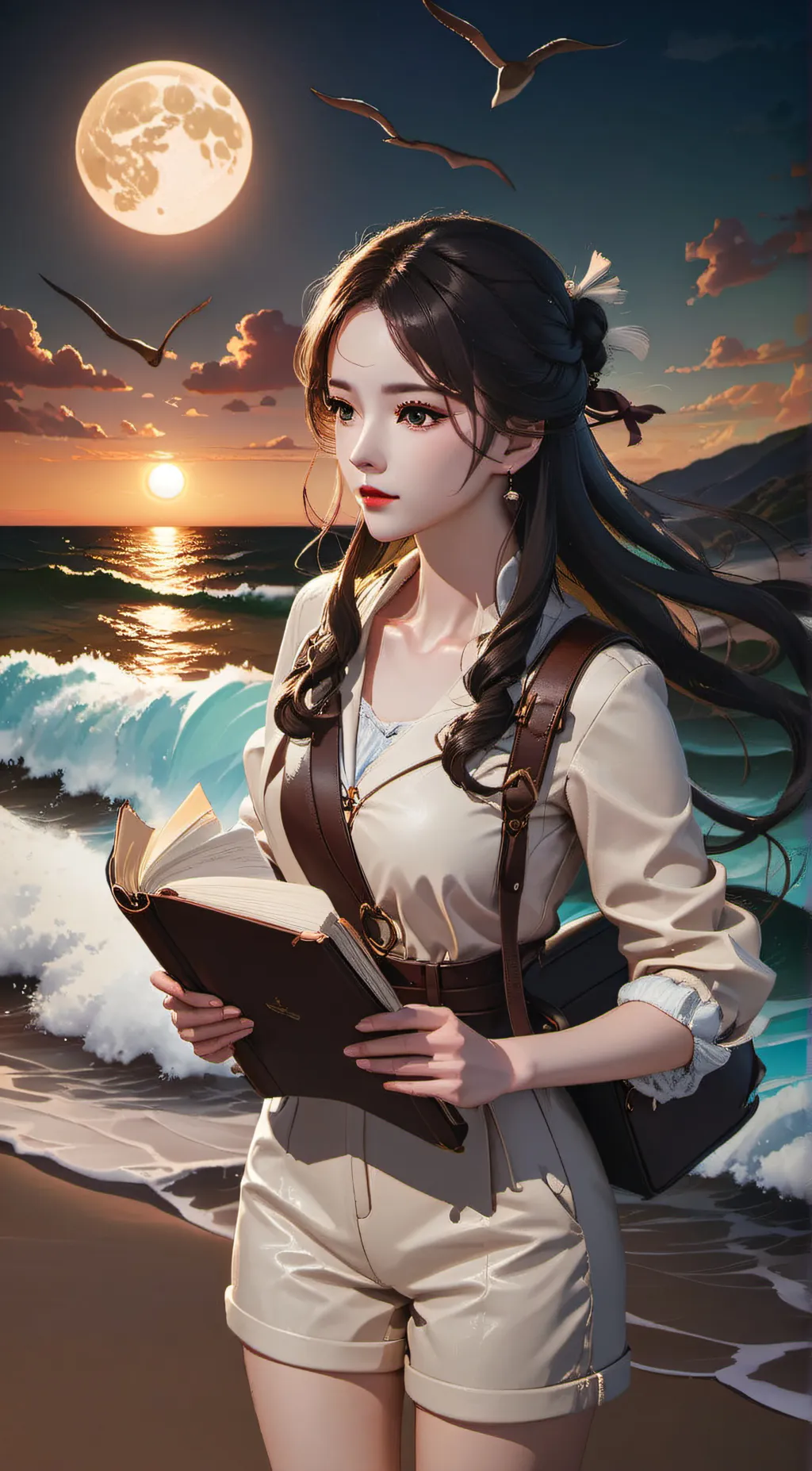 ai character: Eva background