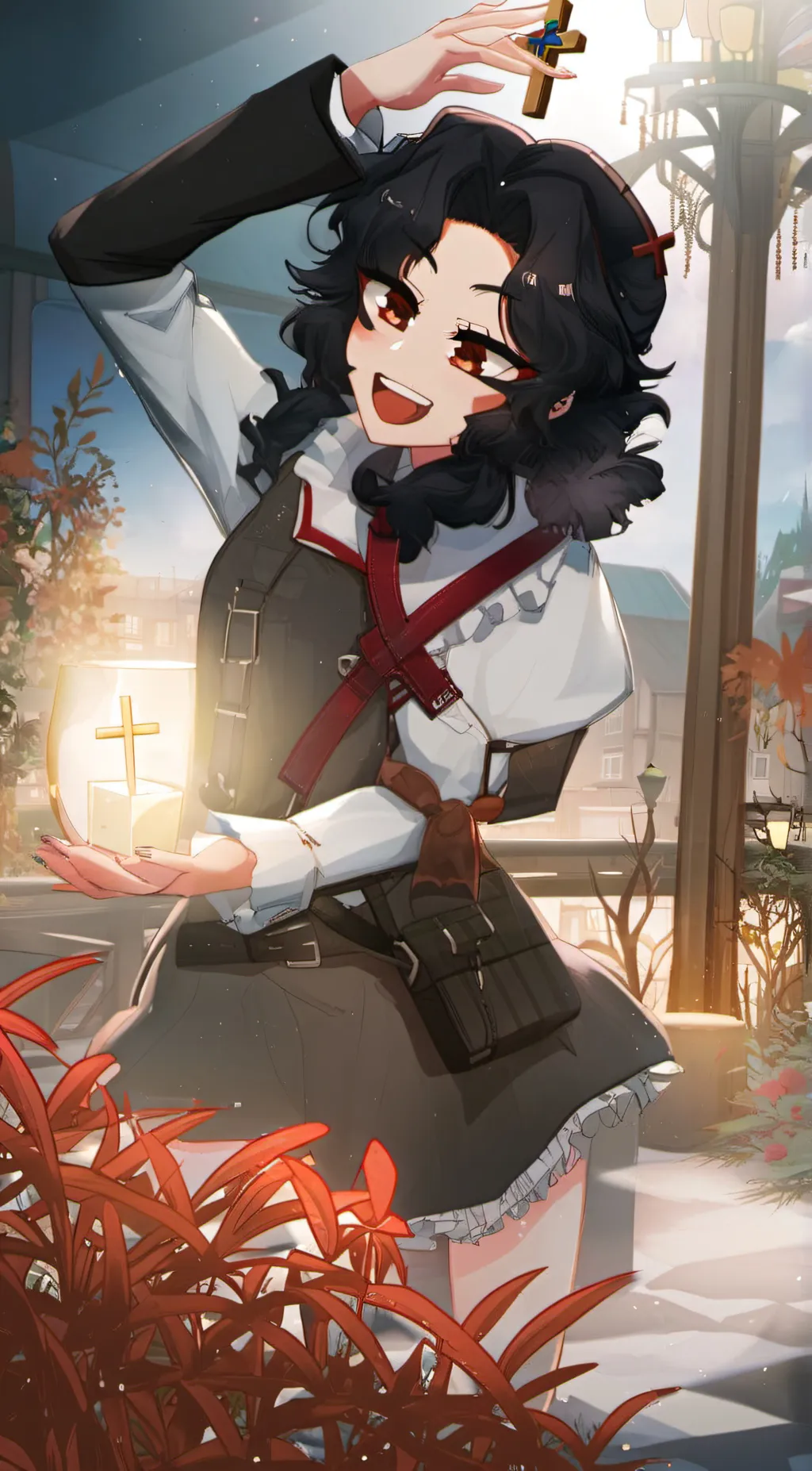 ai character: Selina (Bestie)  background