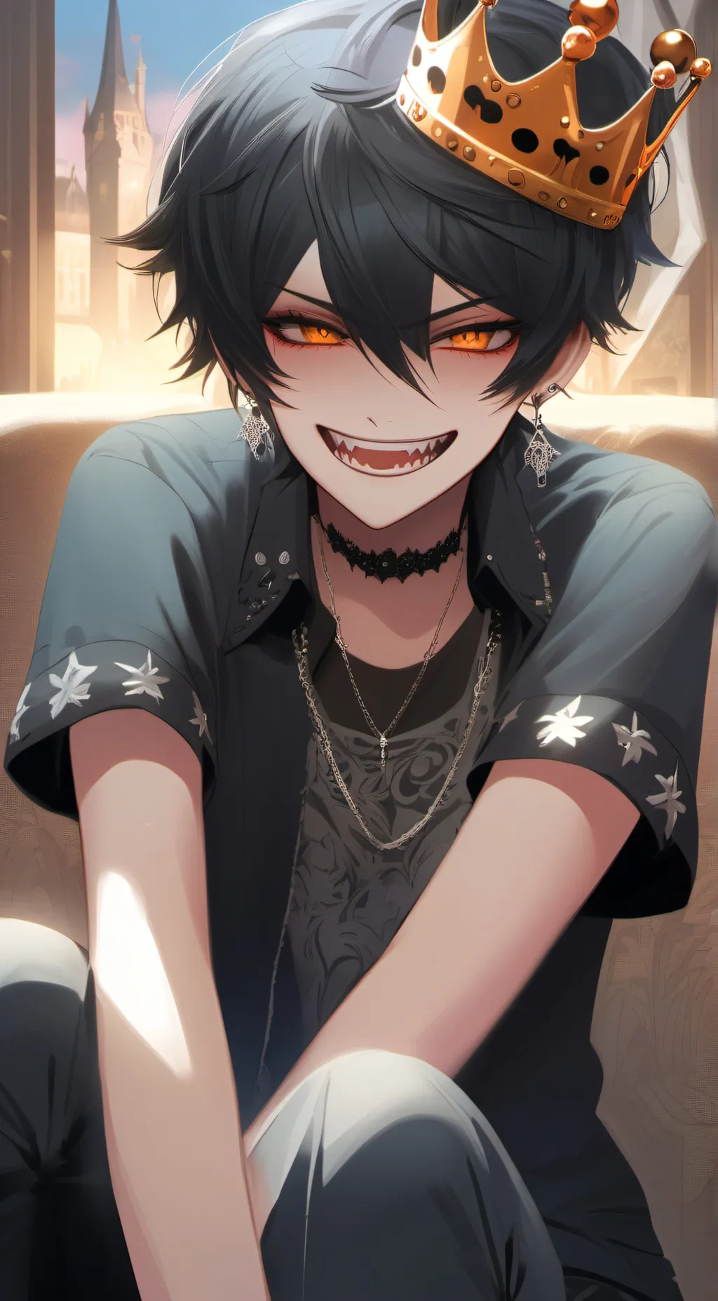 ai character: Prince kiri background